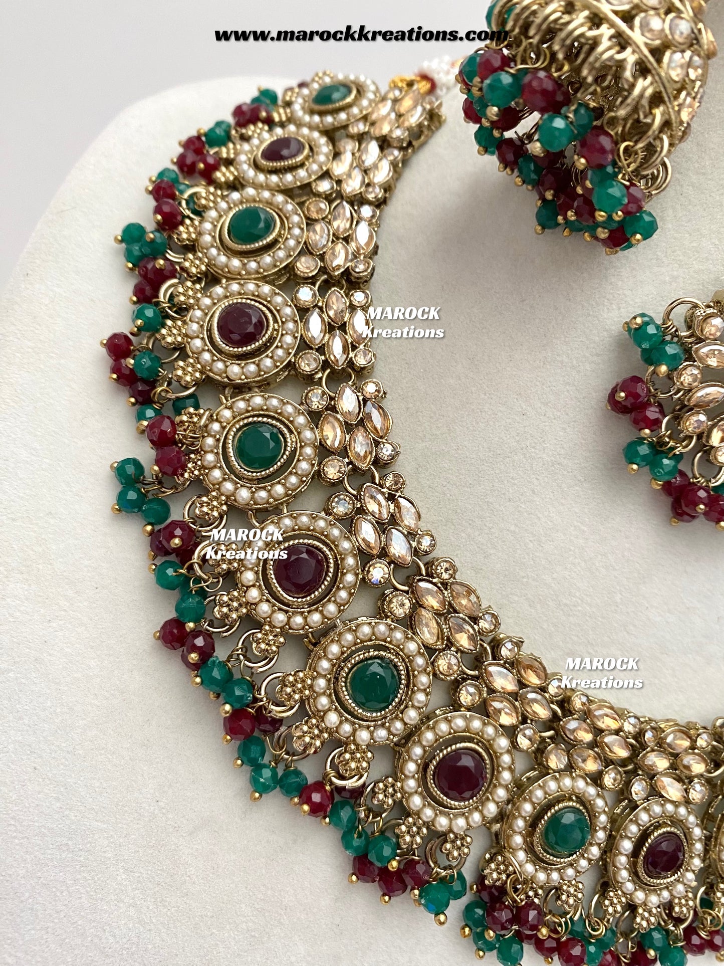 Sameera Polki Necklace set