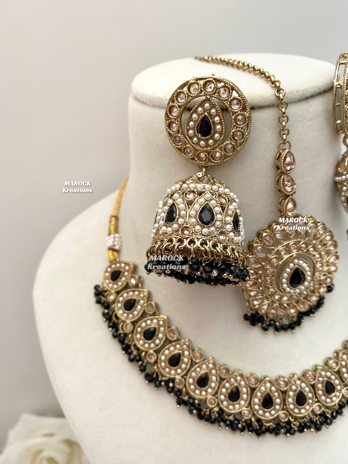 Tina Antique Polki Necklace set
