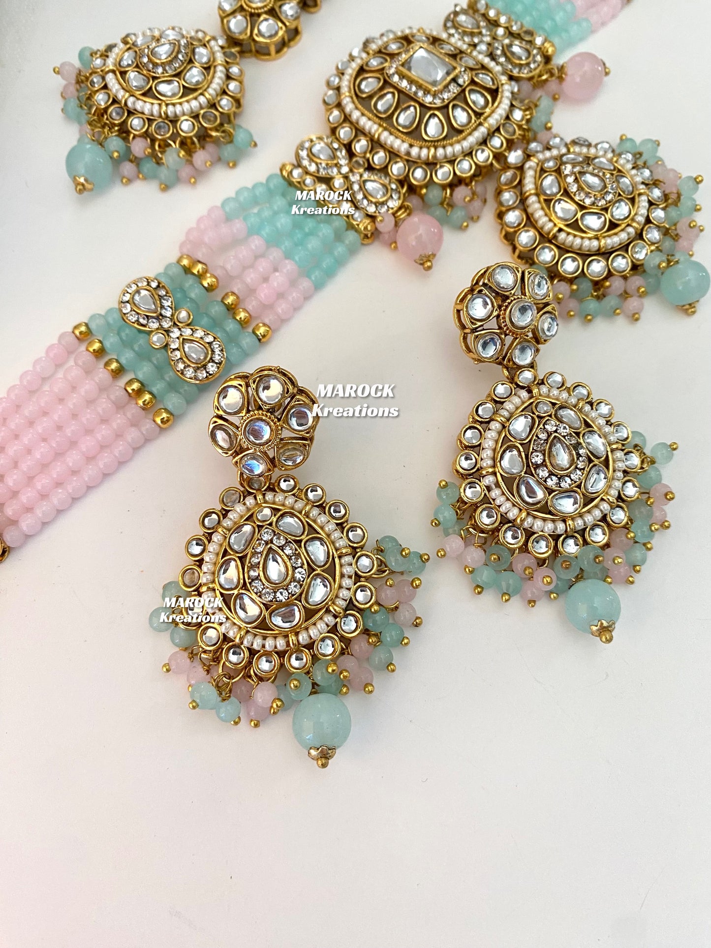 Simona Premium Quality Kundan Choker set