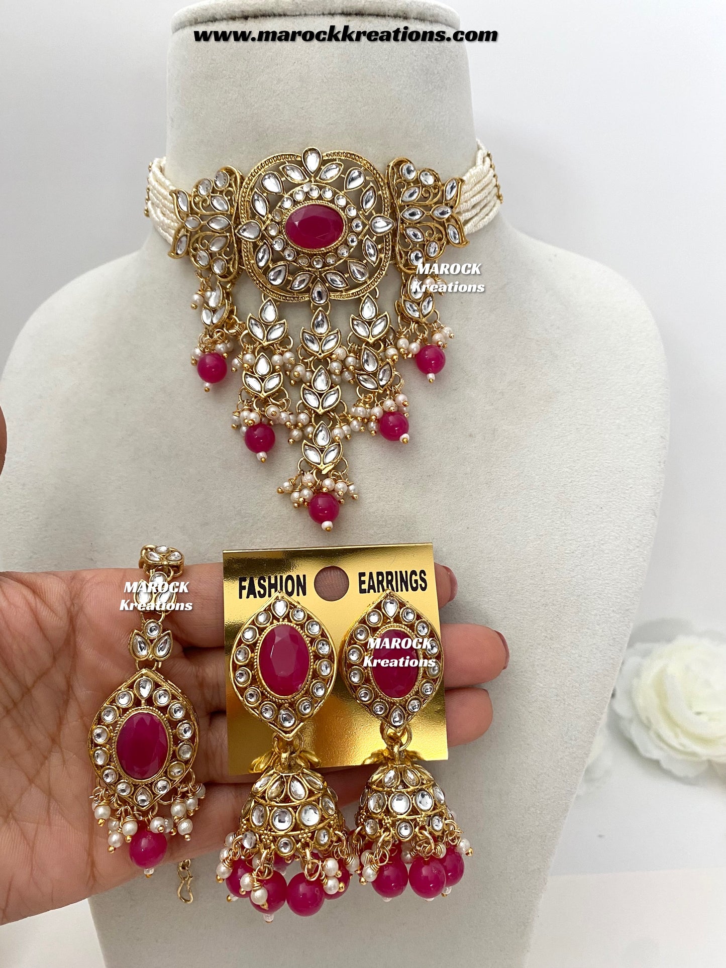 Krupa Kundan Choker set