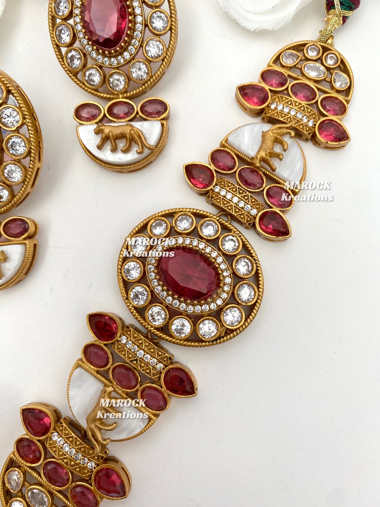 Marina Sabyasachi inspired Kundan Statement choker set
