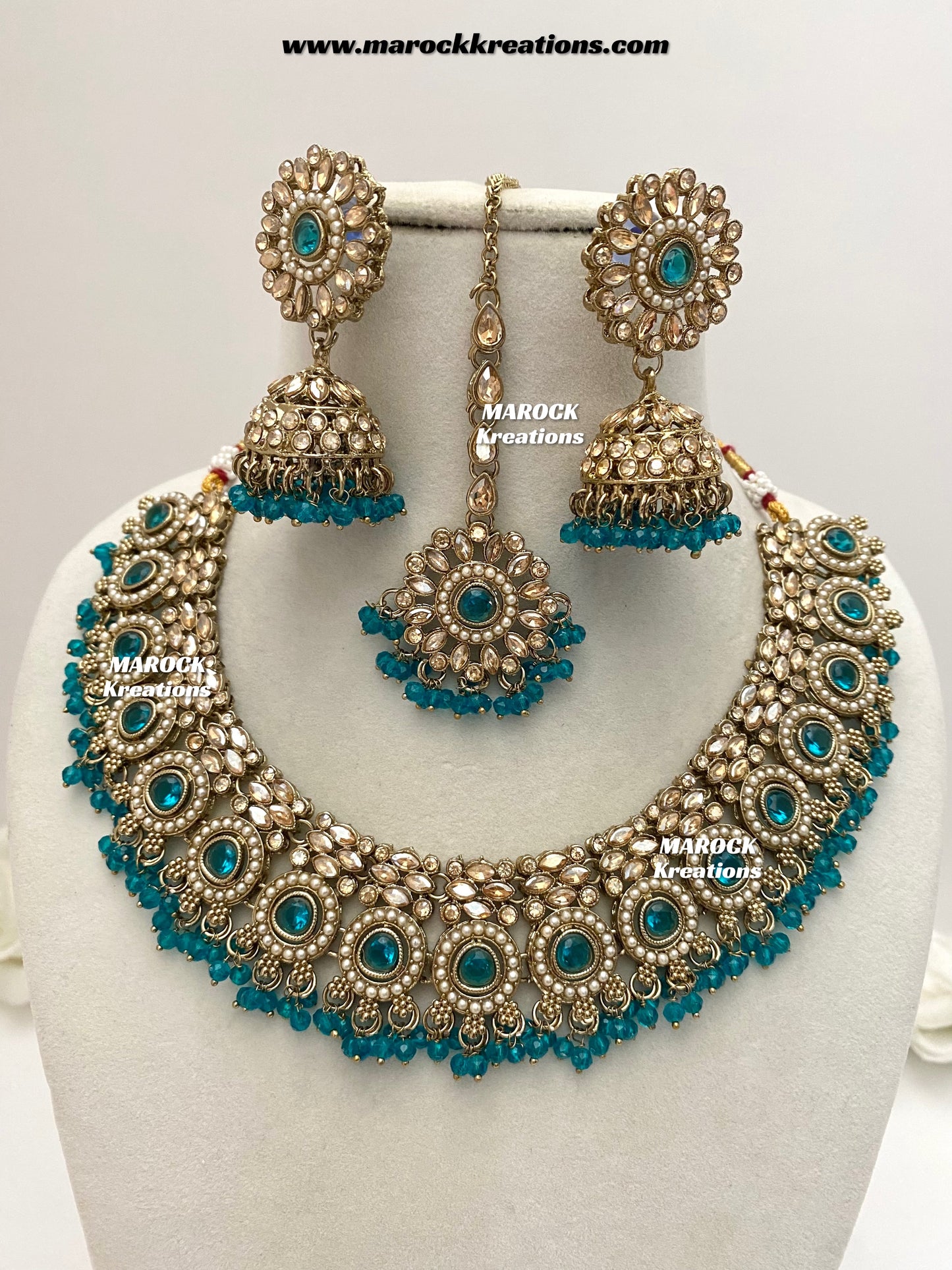 Sameera Polki Necklace set