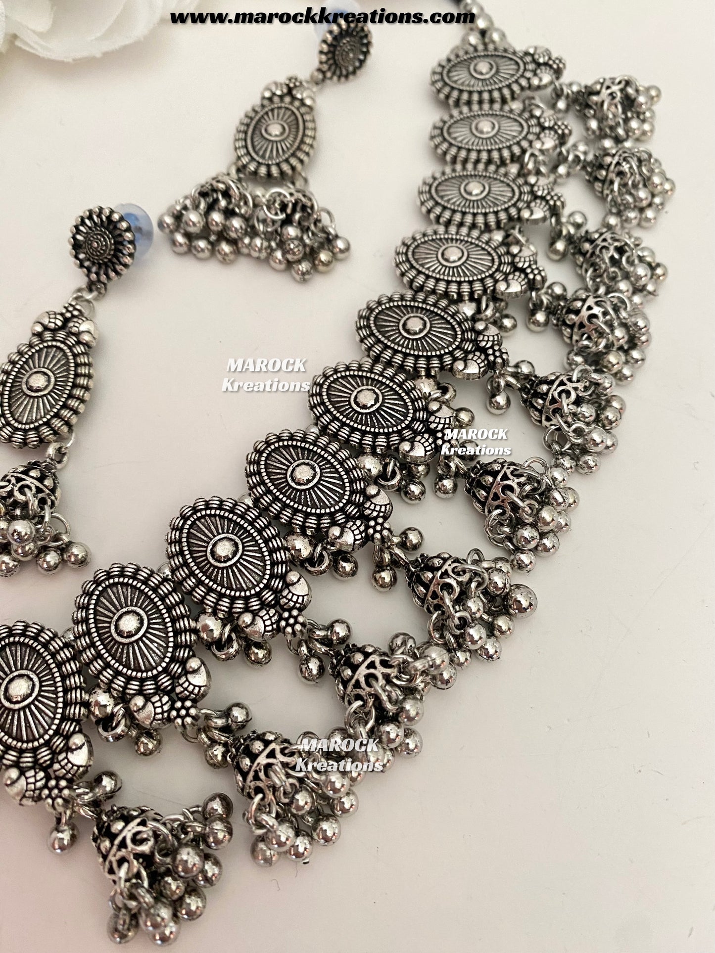 Oxidized Choker set