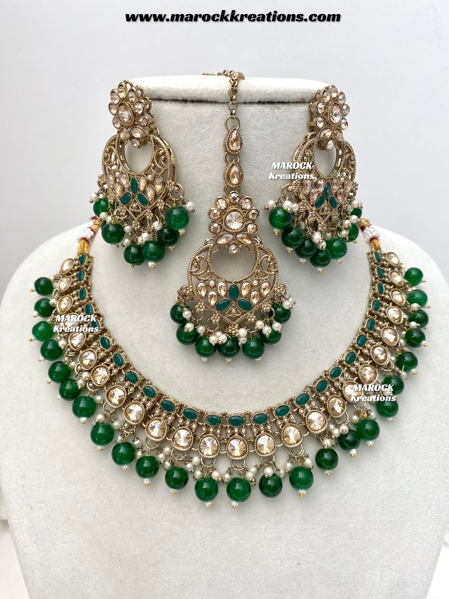 Shefa Polki Necklace set