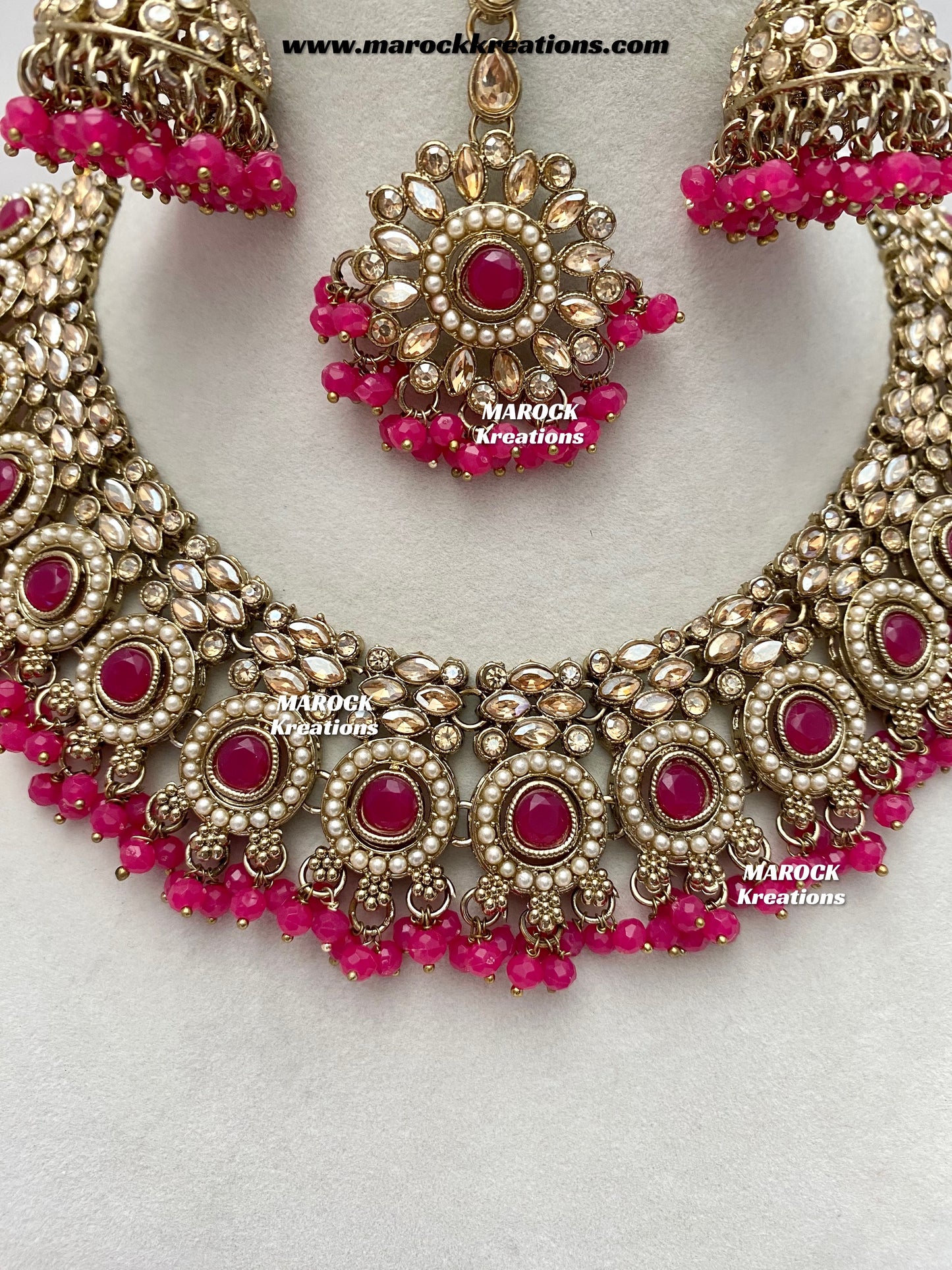 Sameera Polki Necklace set
