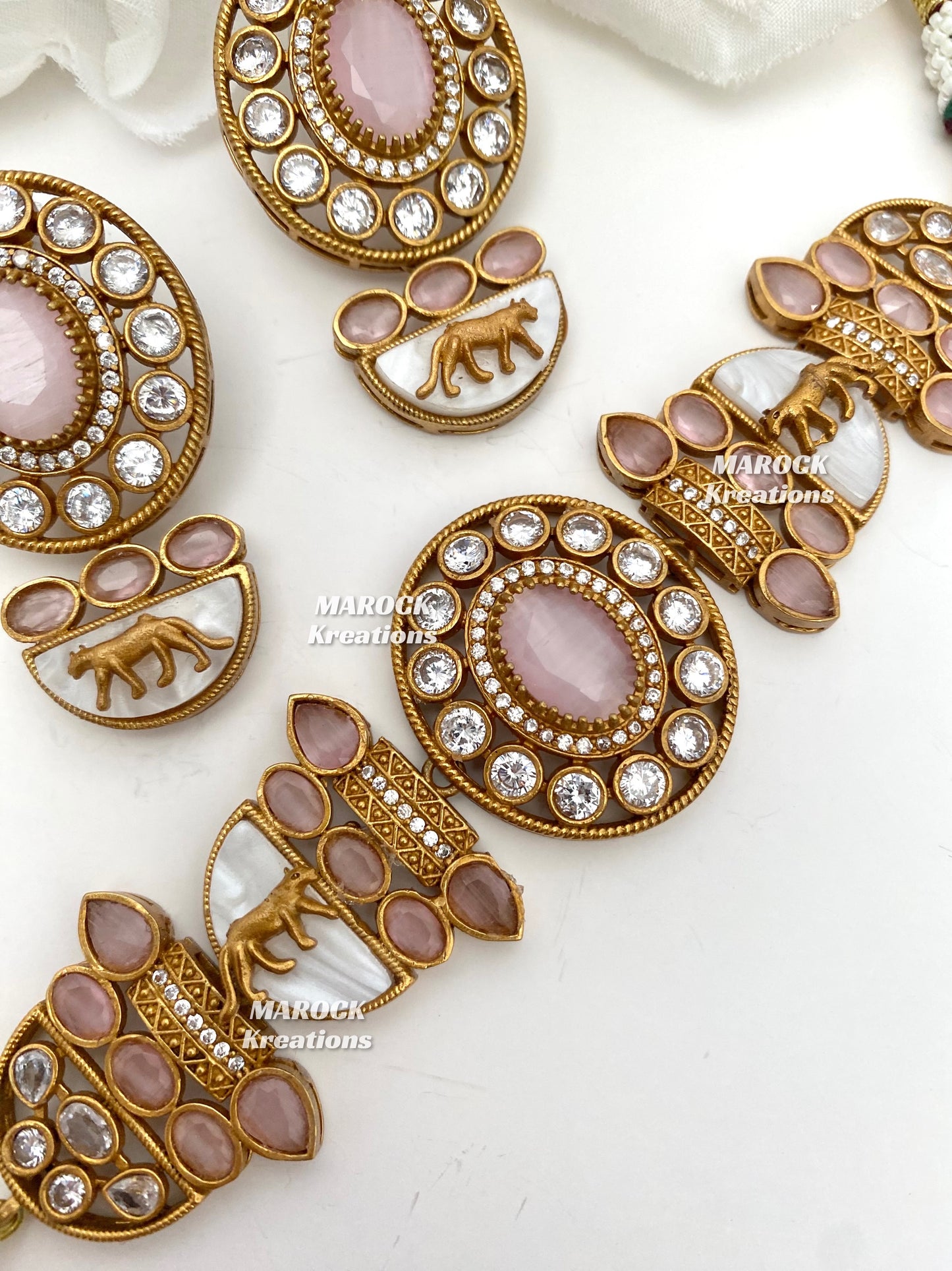 Marina Sabyasachi inspired Kundan Statement choker set