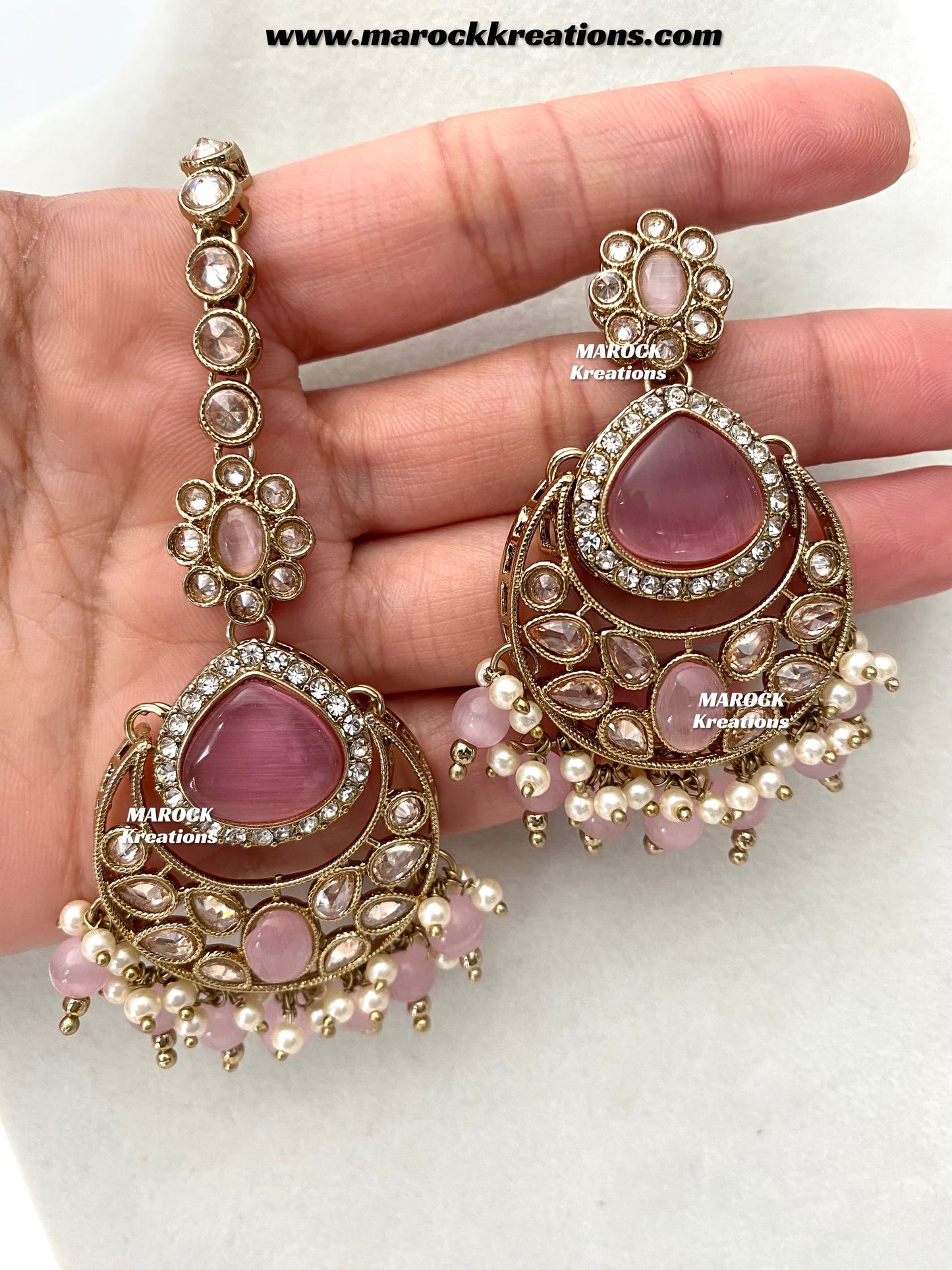Kinjal Premium Quality Polki and Monalisa Statement Choker set