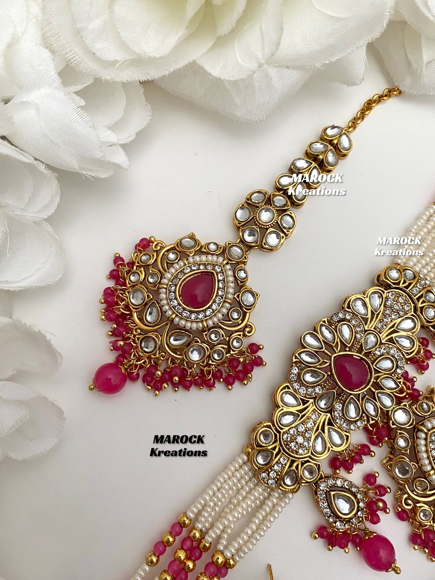 Mahima Premium Quality Kundan Choker set