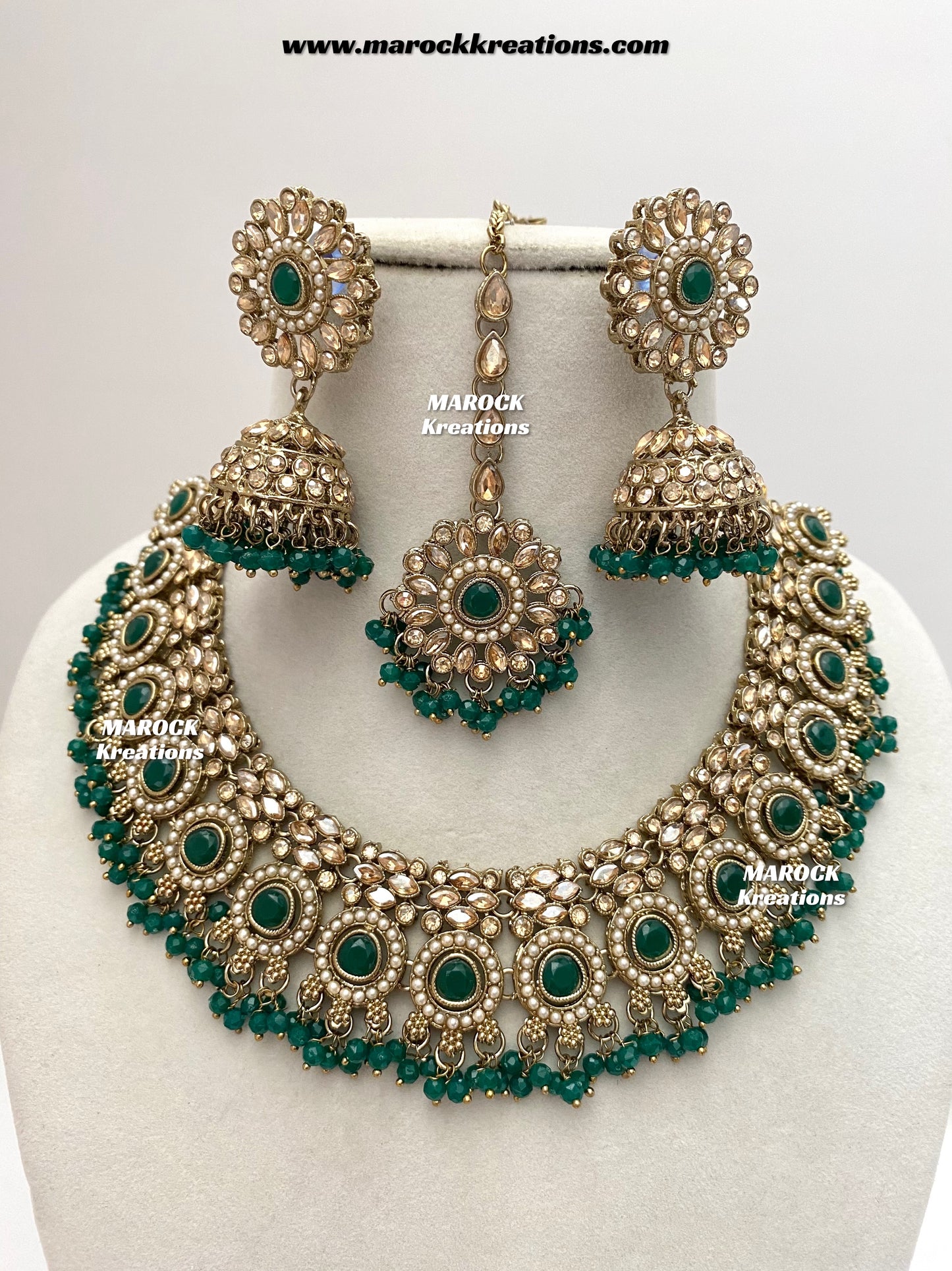 Sameera Polki Necklace set