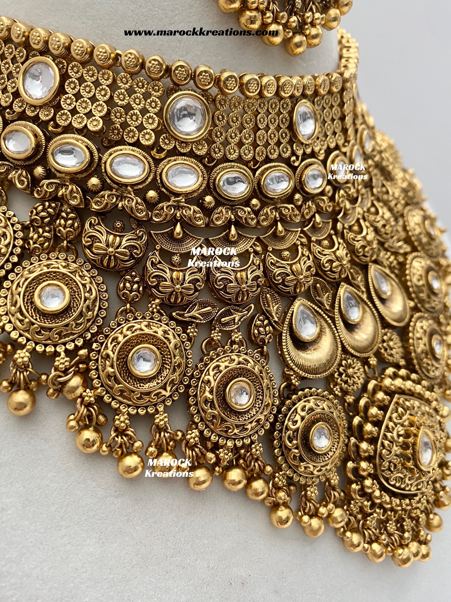 Manara Premium Quality Gold Plated Bridal set