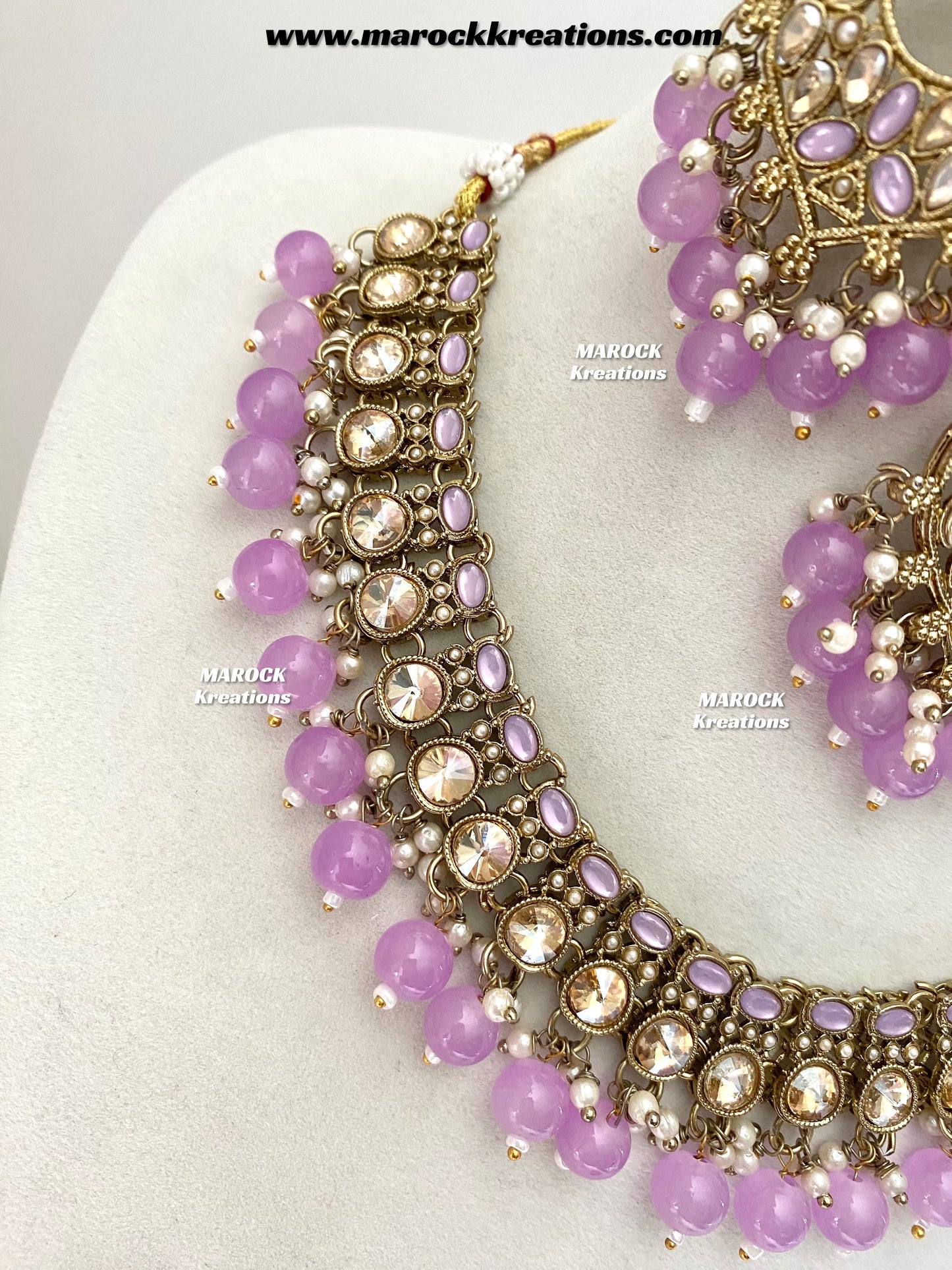 Shefa Polki Necklace set