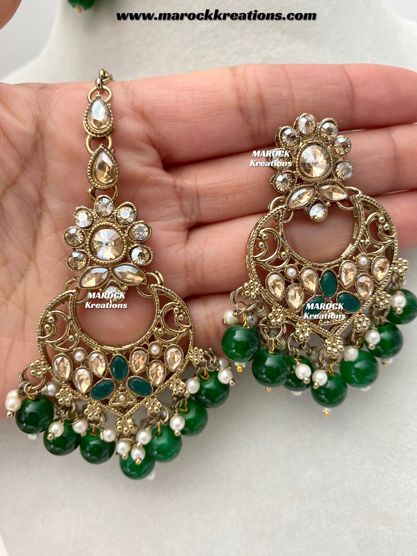 Shefa Polki Necklace set