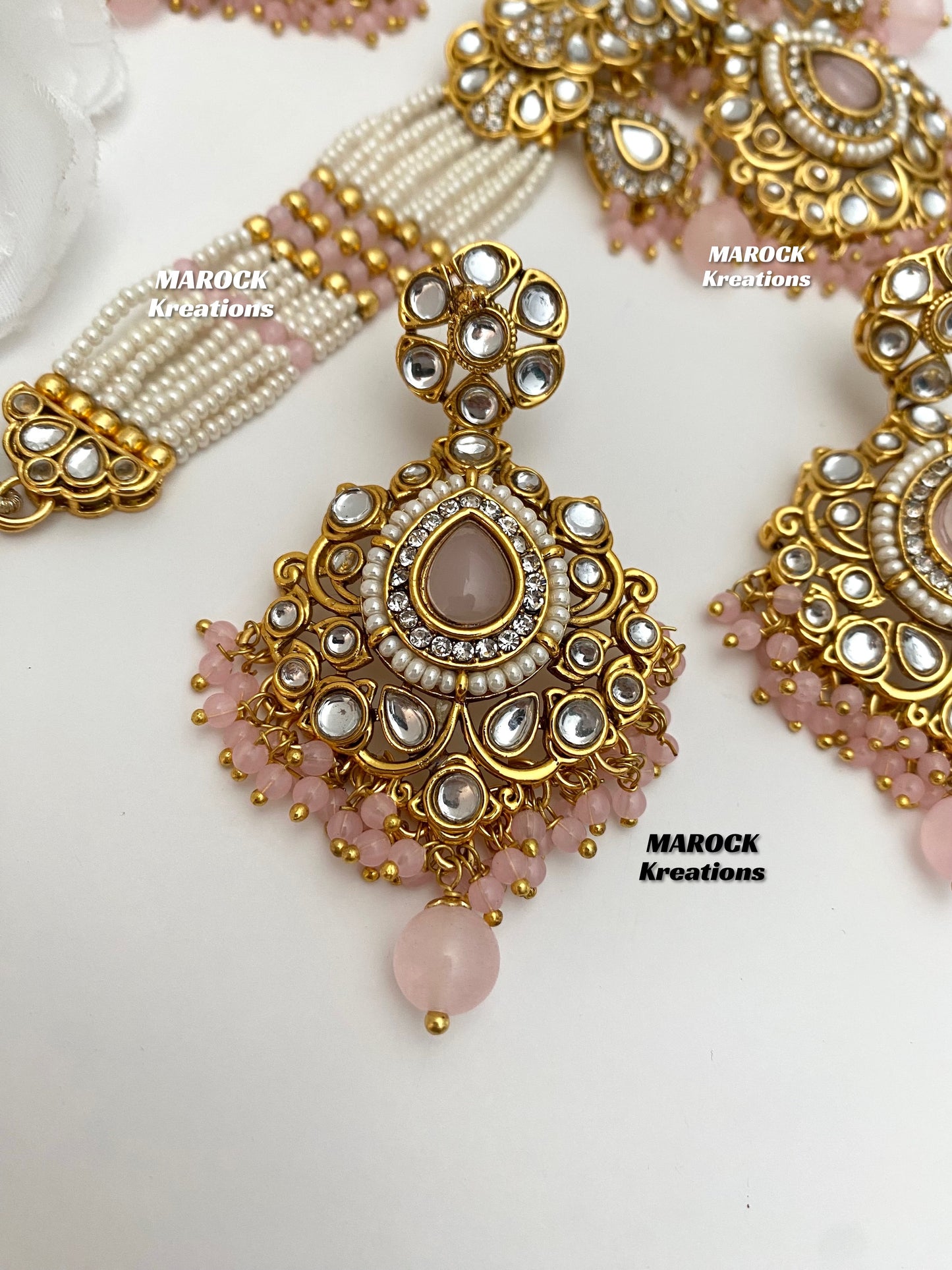 Mahima Premium Quality Kundan Choker set