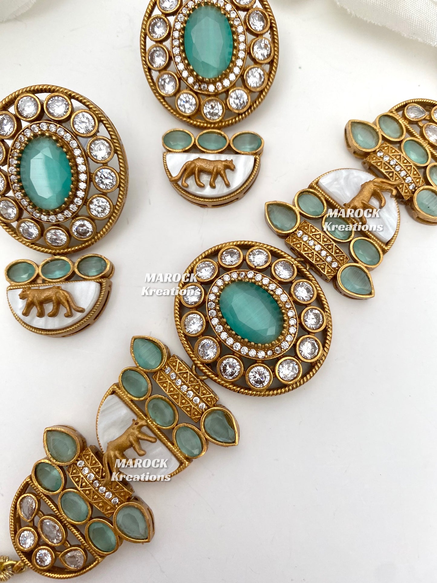 Marina Sabyasachi inspired Kundan Statement choker set