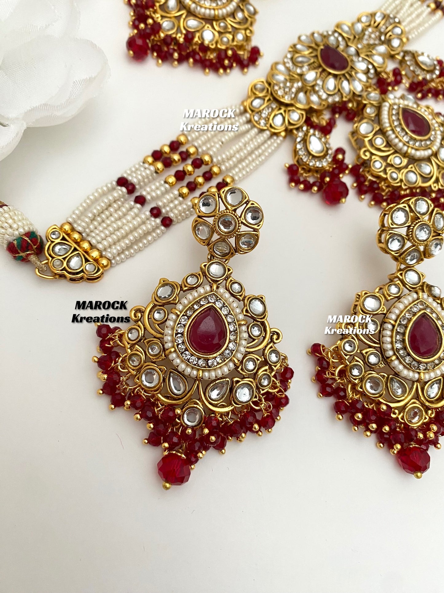 Mahima Premium Quality Kundan Choker set