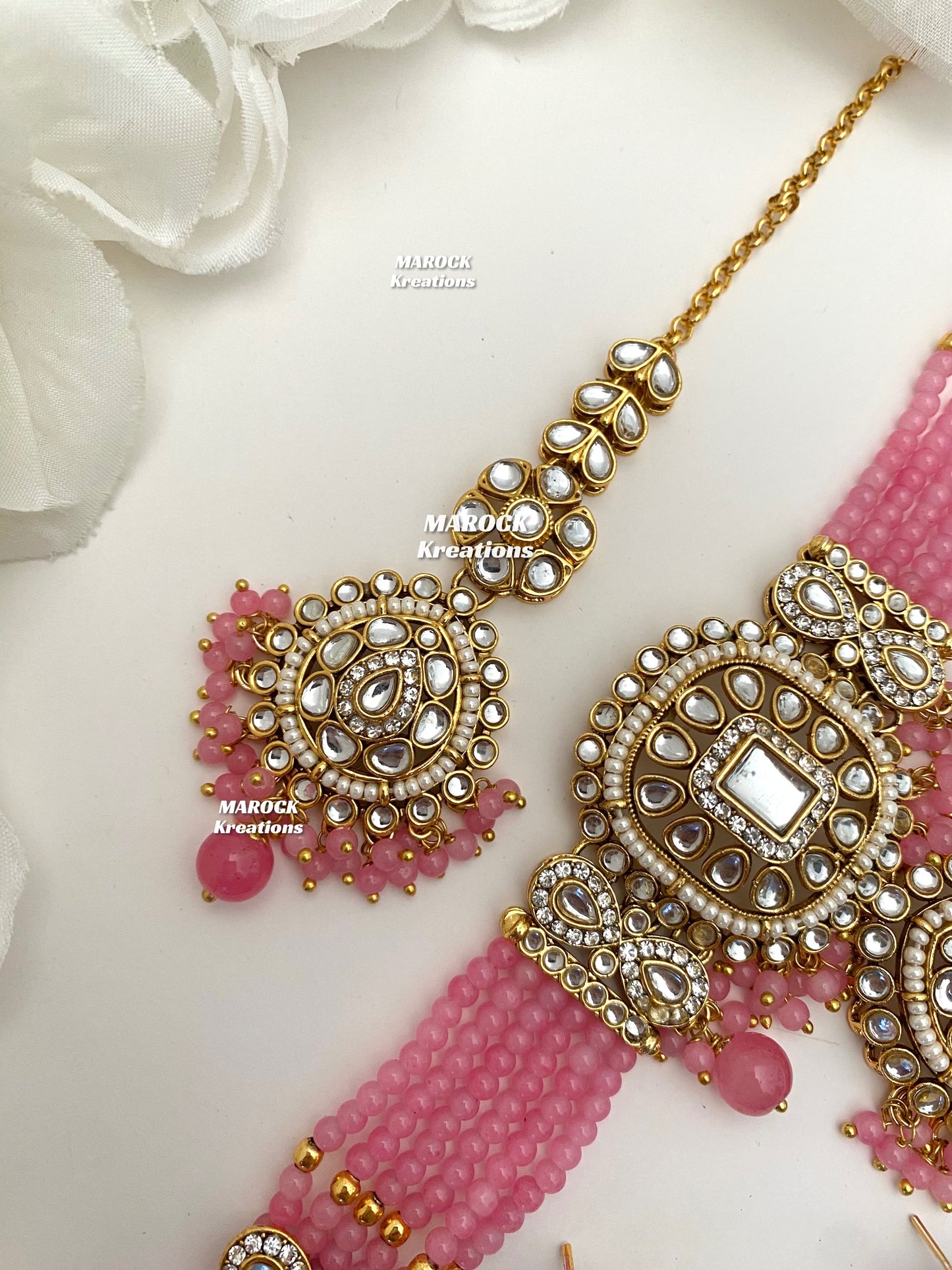 Simona Premium Quality Kundan Choker set