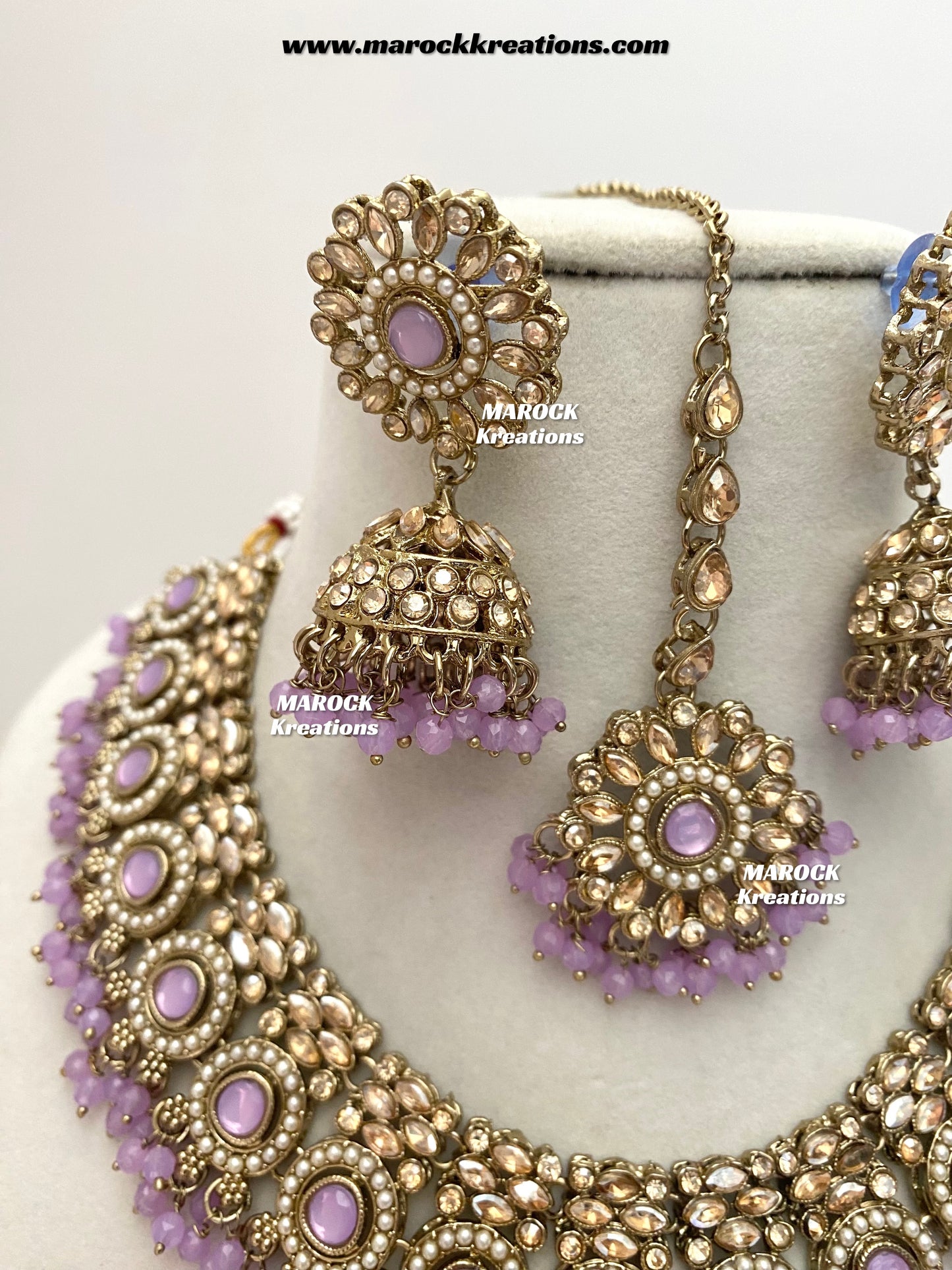Sameera Polki Necklace set