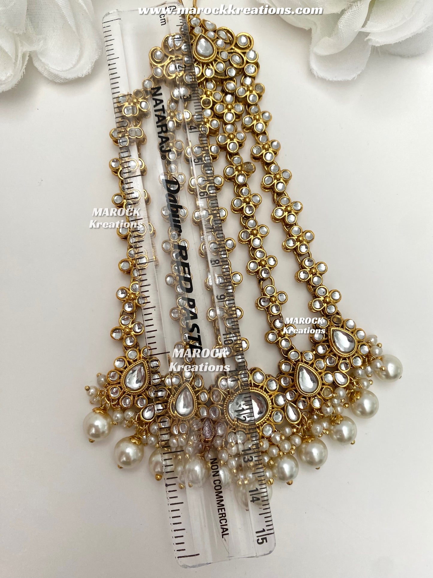 Premium Quality Kundan Jhoomer/Passa