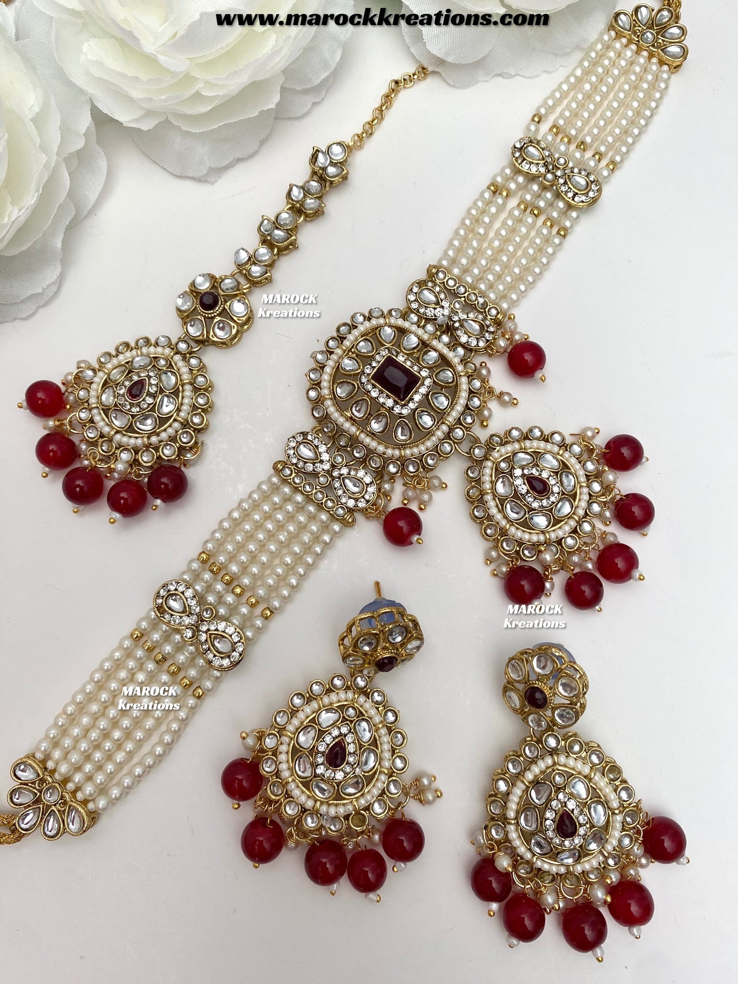 Moony Kundan Choker set