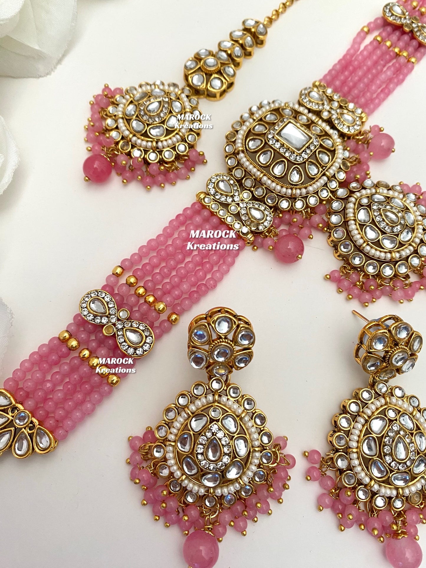 Simona Premium Quality Kundan Choker set