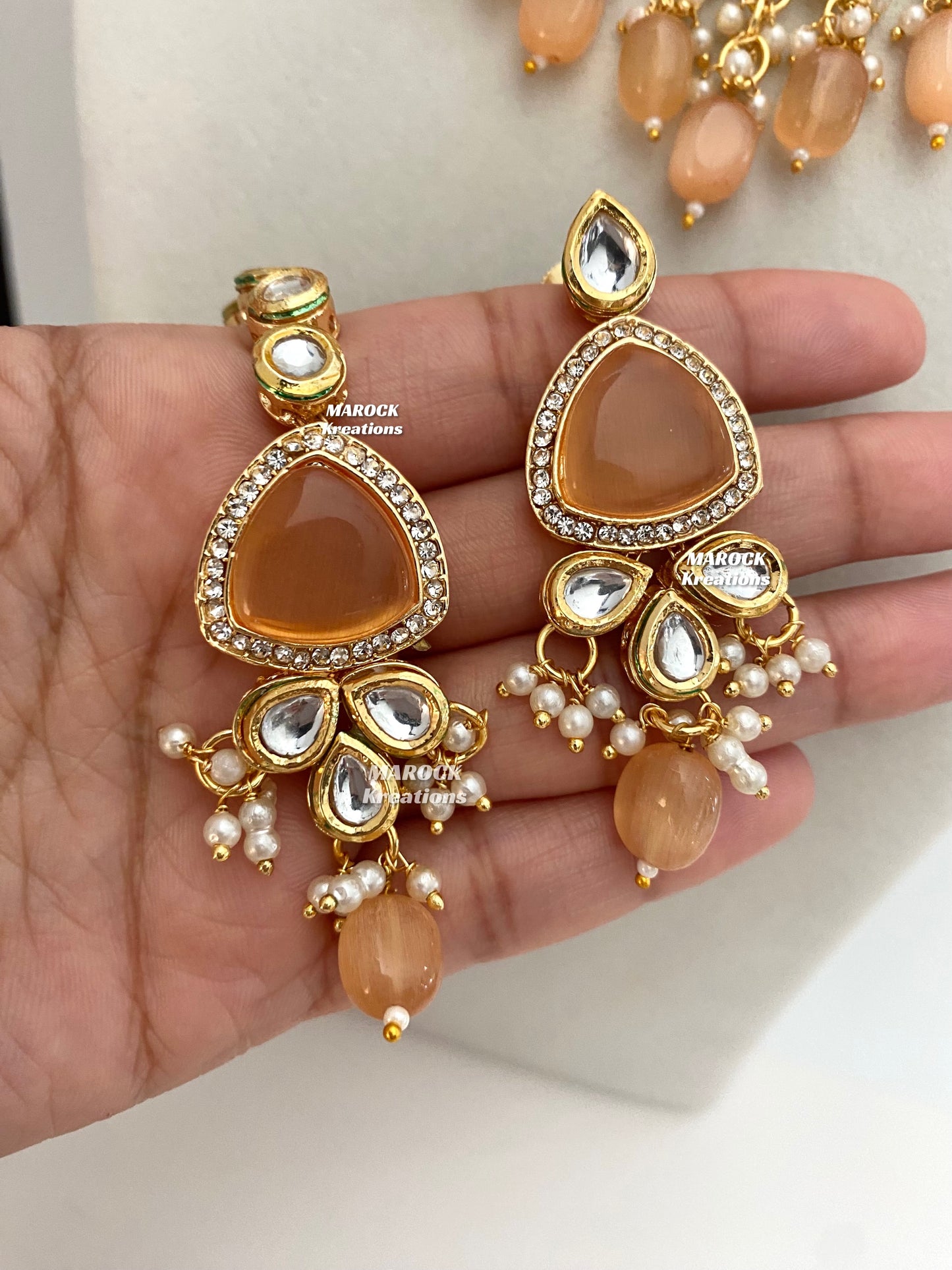Kundan Statement Necklace set