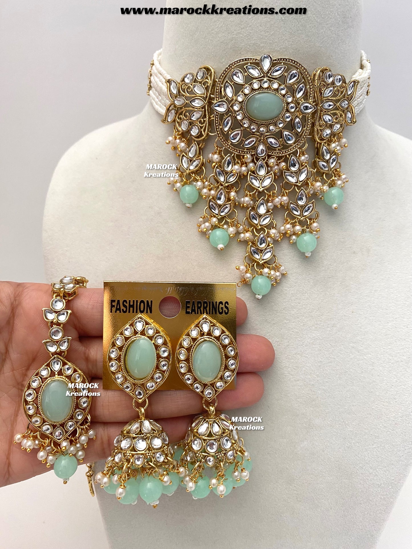 Yasreen Kundan Choker set