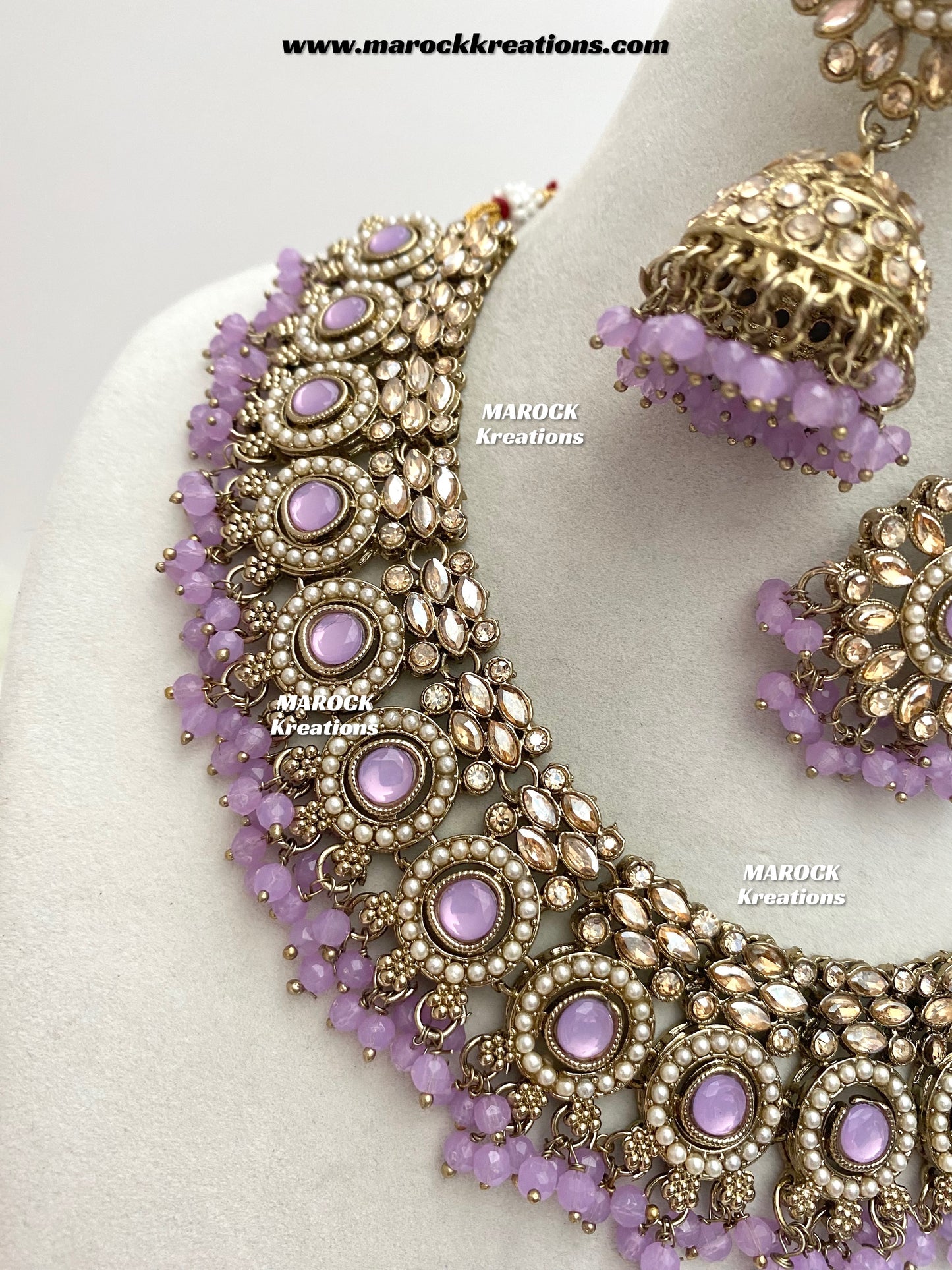 Sameera Polki Necklace set