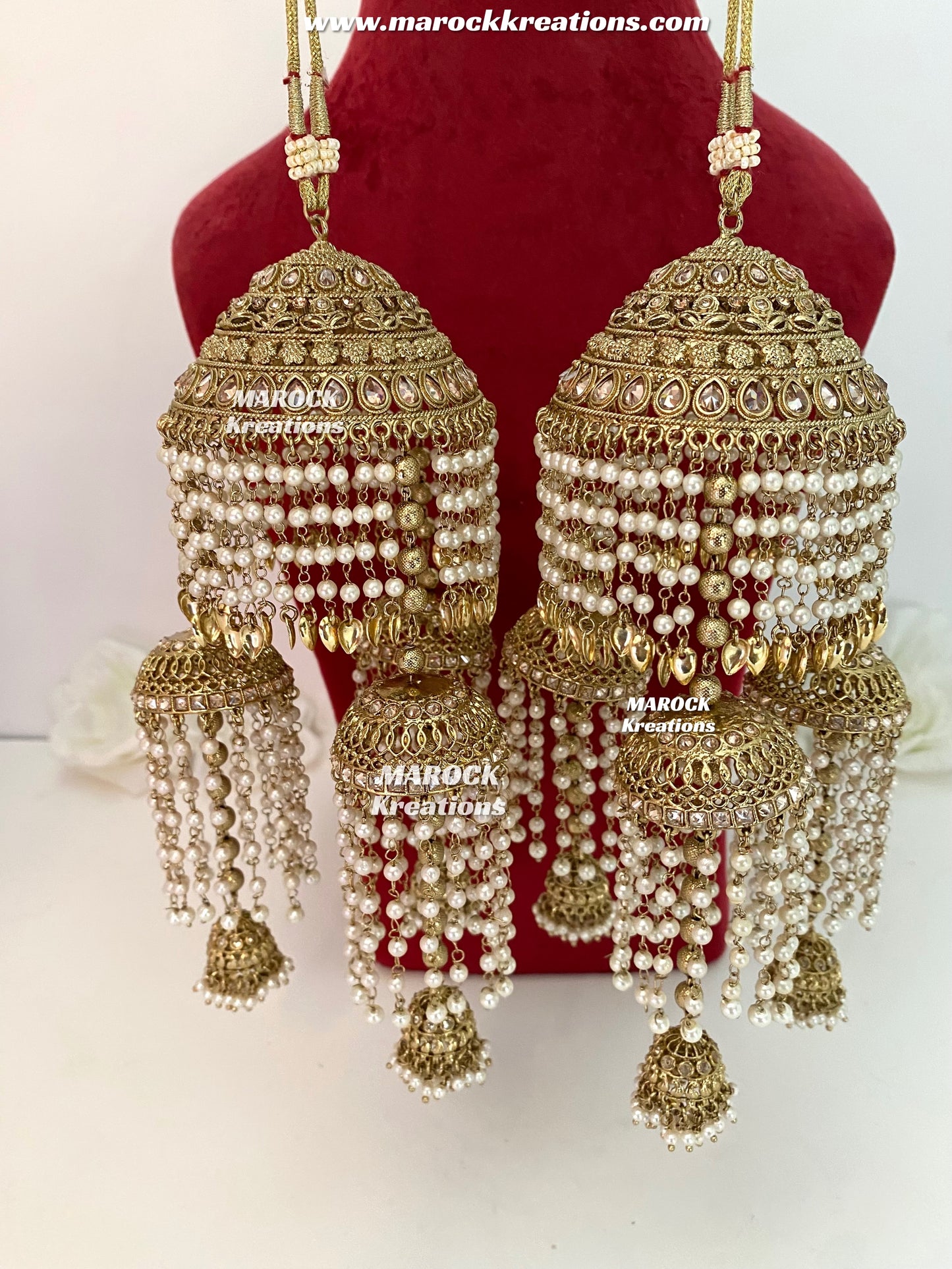 Premium Quality Polki Bridal Kaleere
