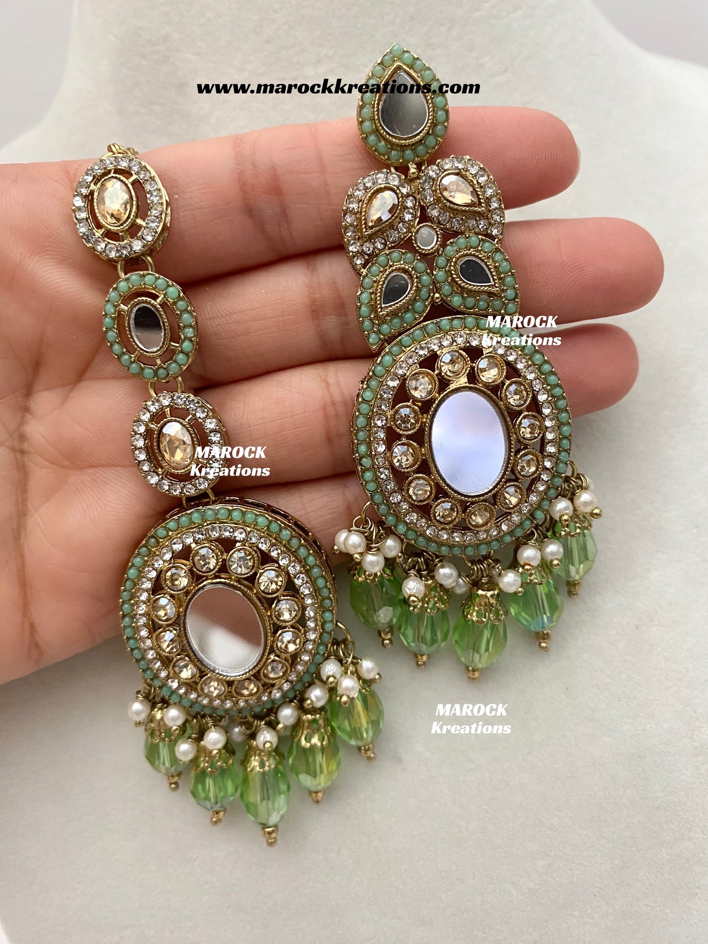 Resmin Premium Quality Mirror Choker set