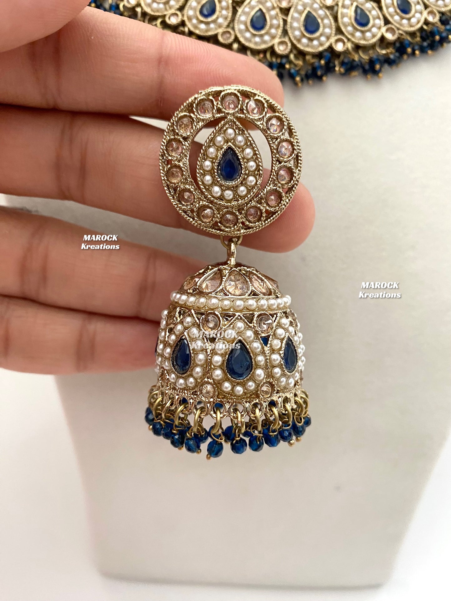 Tina Antique Polki Necklace set
