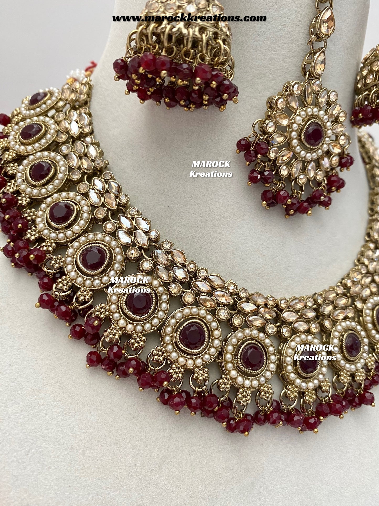 Sameera Polki Necklace set