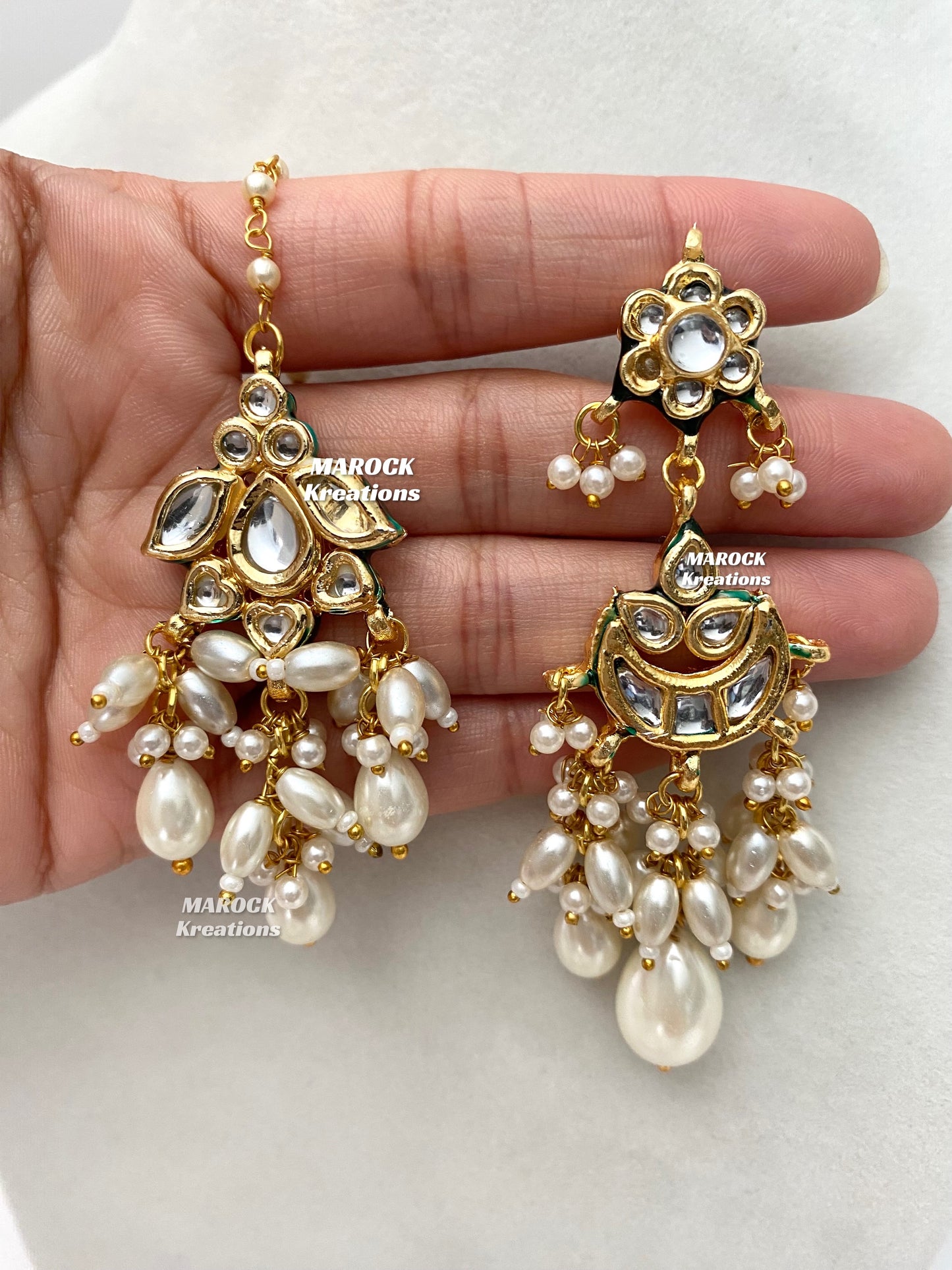 Brinda Premium Quality Kundan Meenakari Statement Choker set
