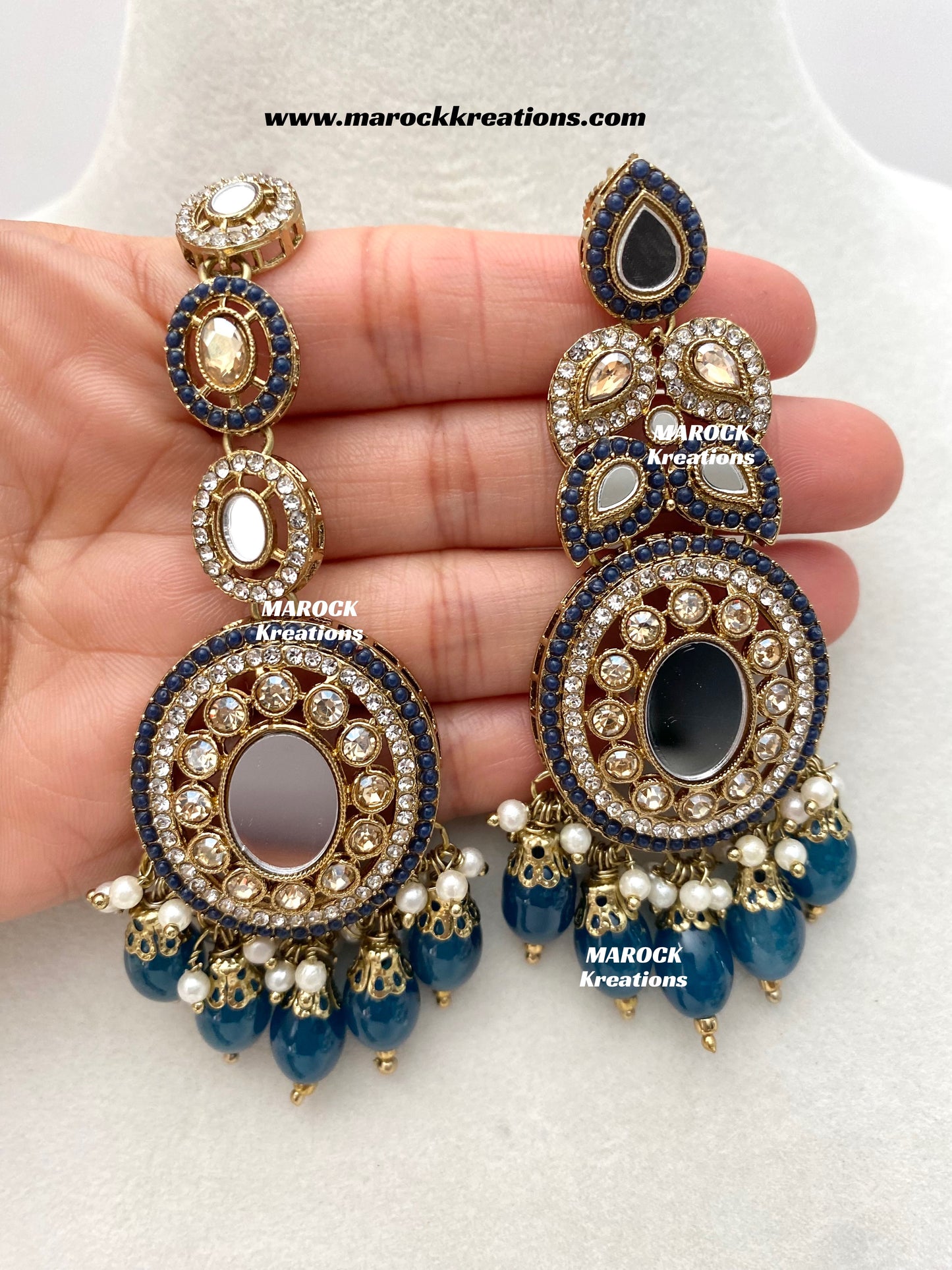 Resmin Premium Quality Mirror Choker set