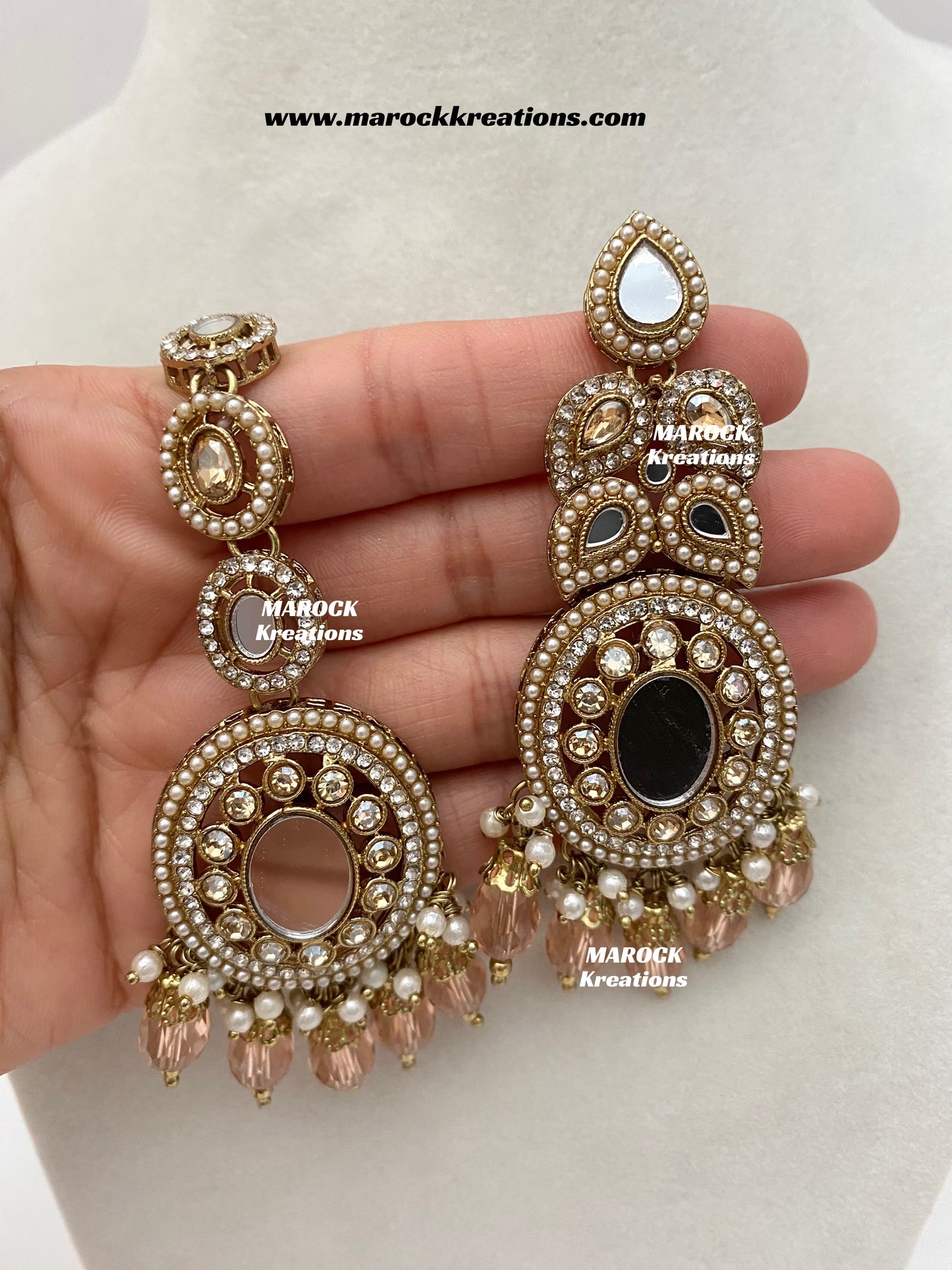 Resmin Premium Quality Mirror Choker set
