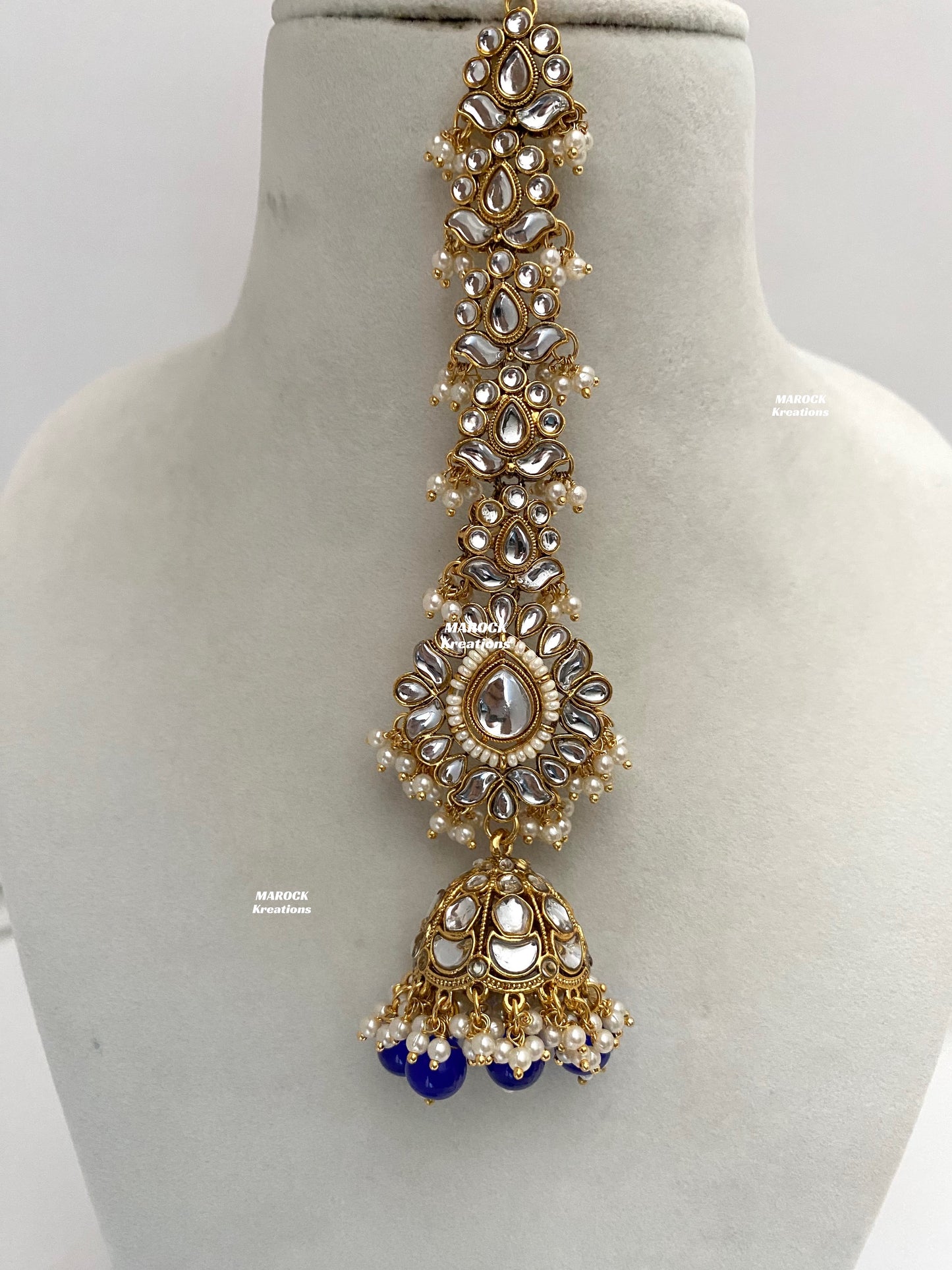 Bhavika Premium Quality Kundan choker/Necklace set