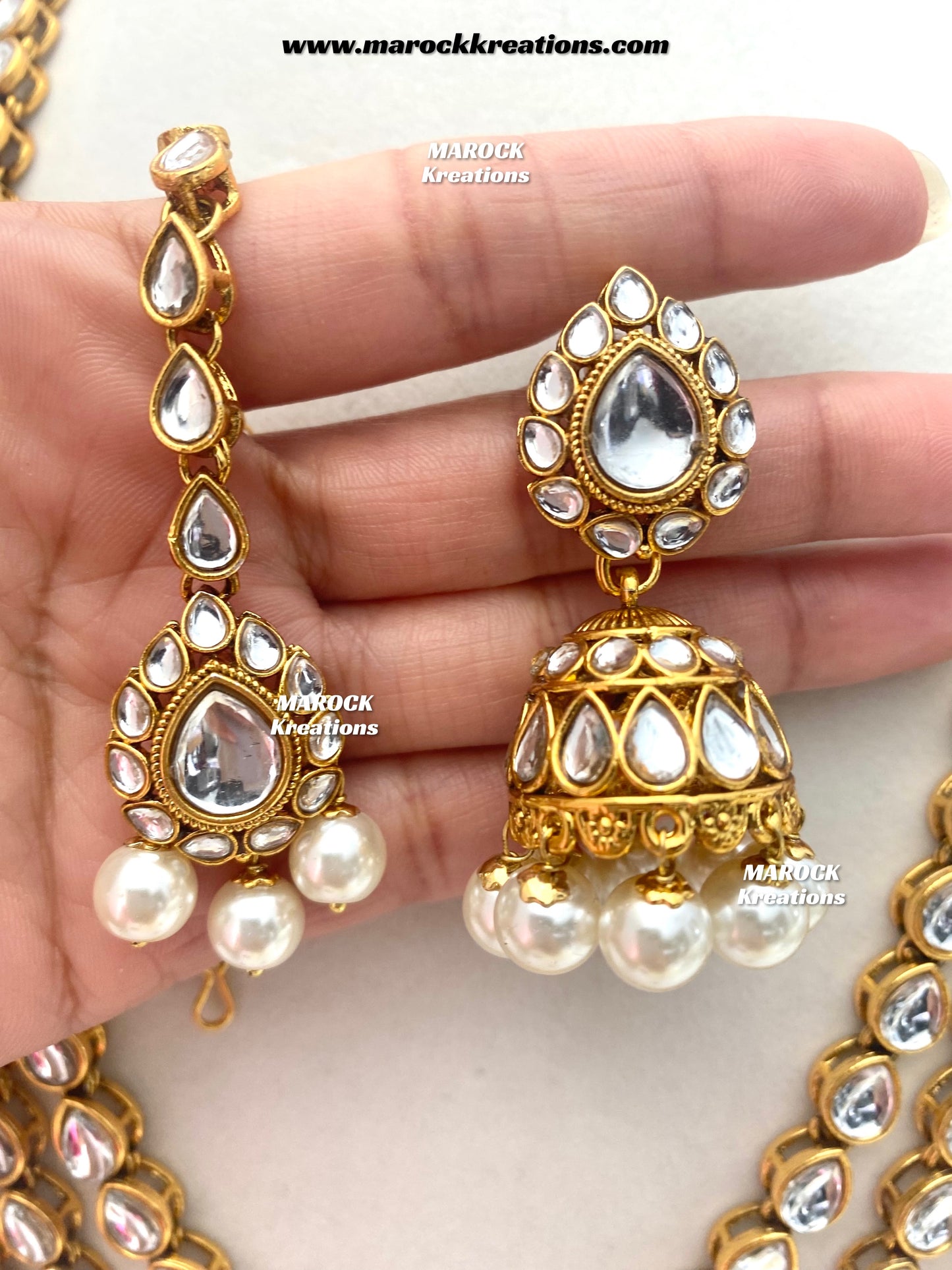 Harshita Kundan Rani Haar set