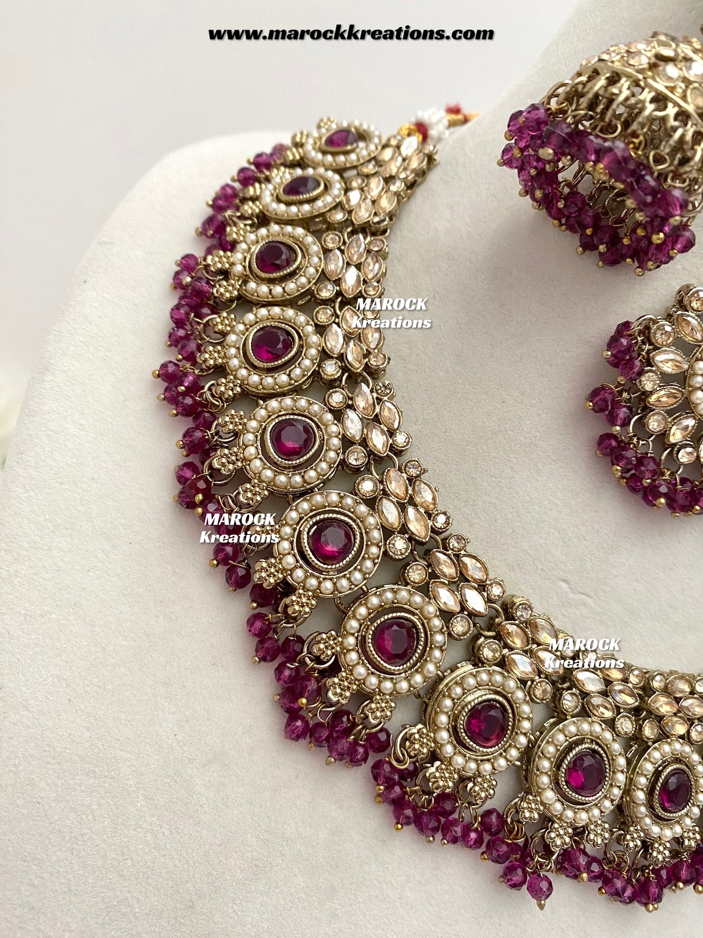 Sameera Polki Necklace set