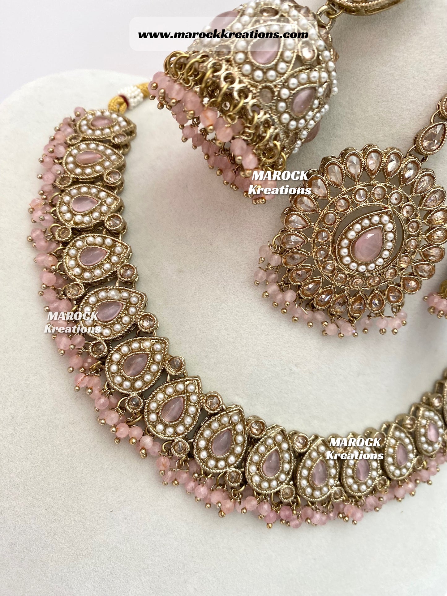 Tina Antique Polki Necklace set