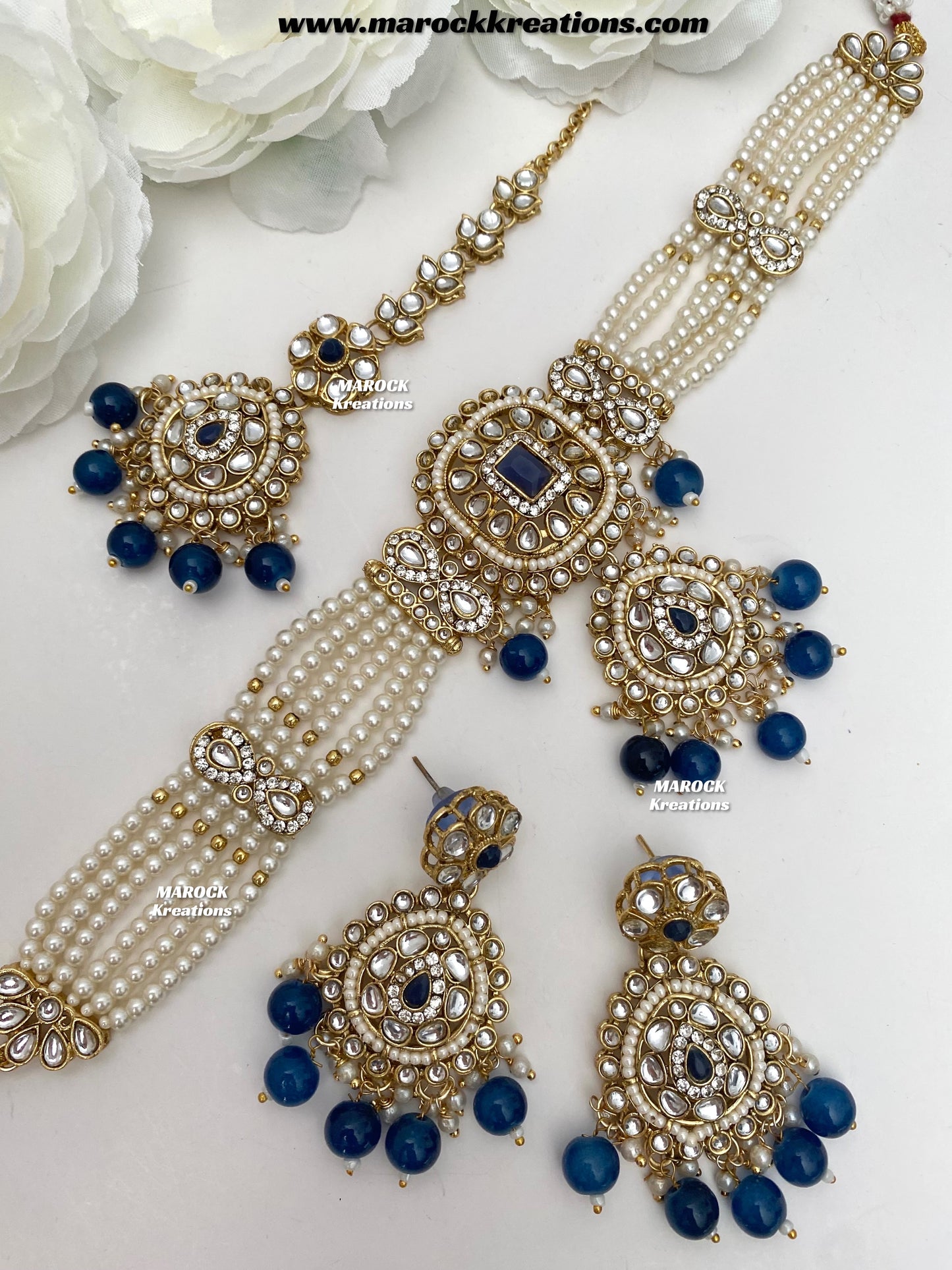 Moony Kundan Choker set