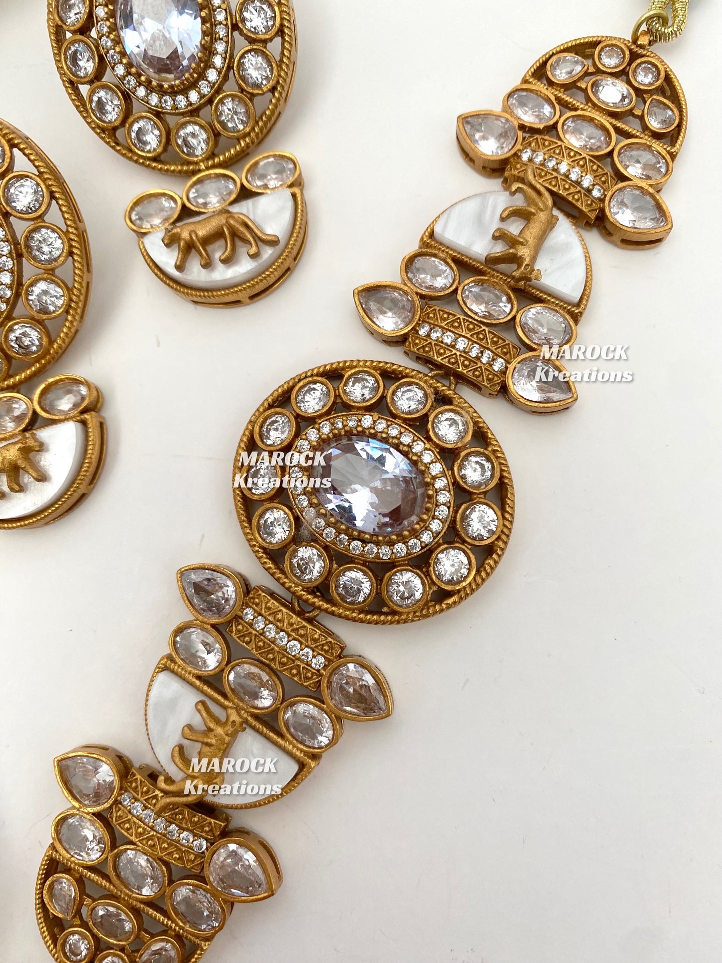 Marina Sabyasachi inspired Kundan Statement choker set