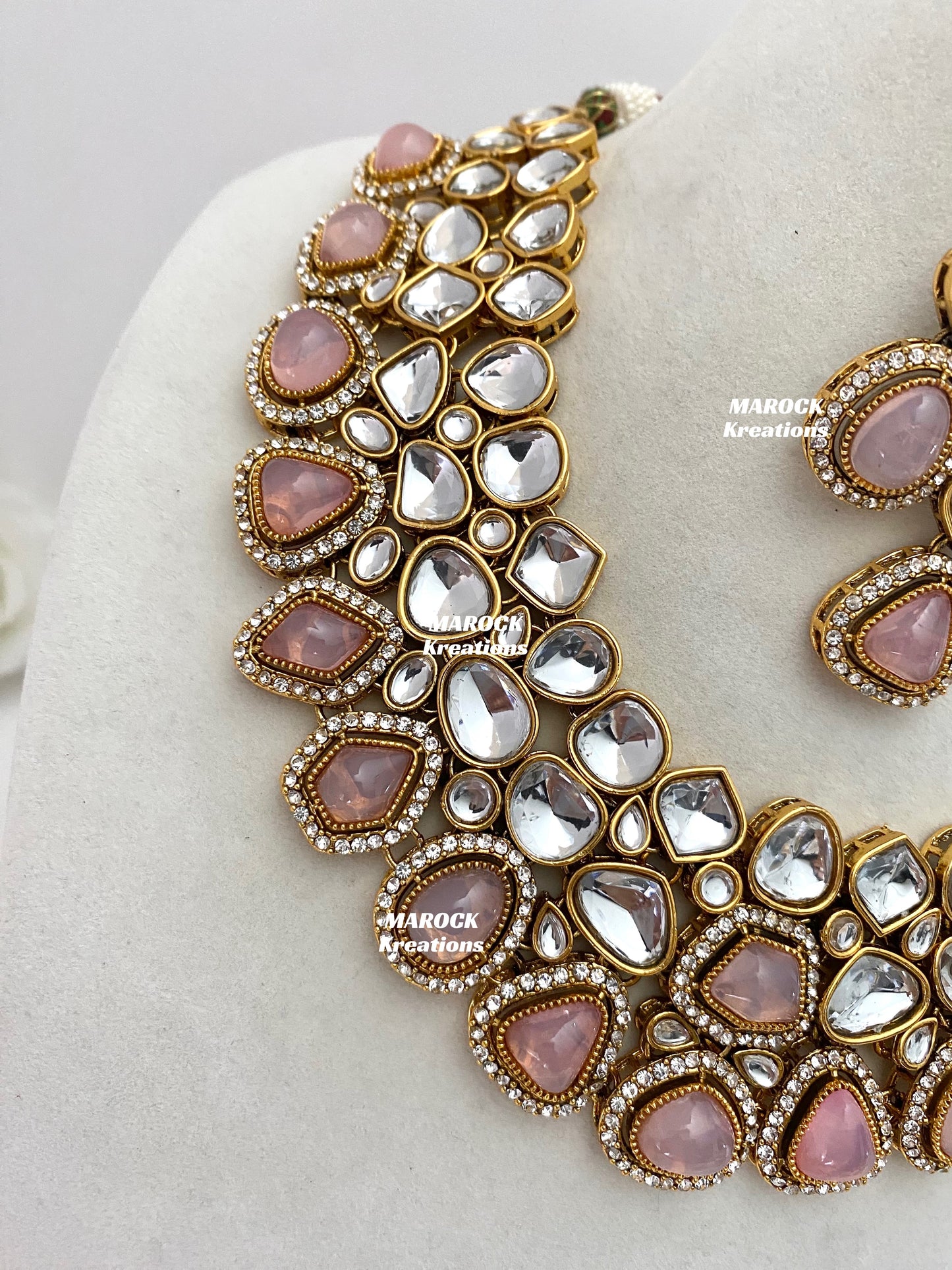 Patriza Sabyasachi inspired Premium Quality Kundan Statement Necklace set