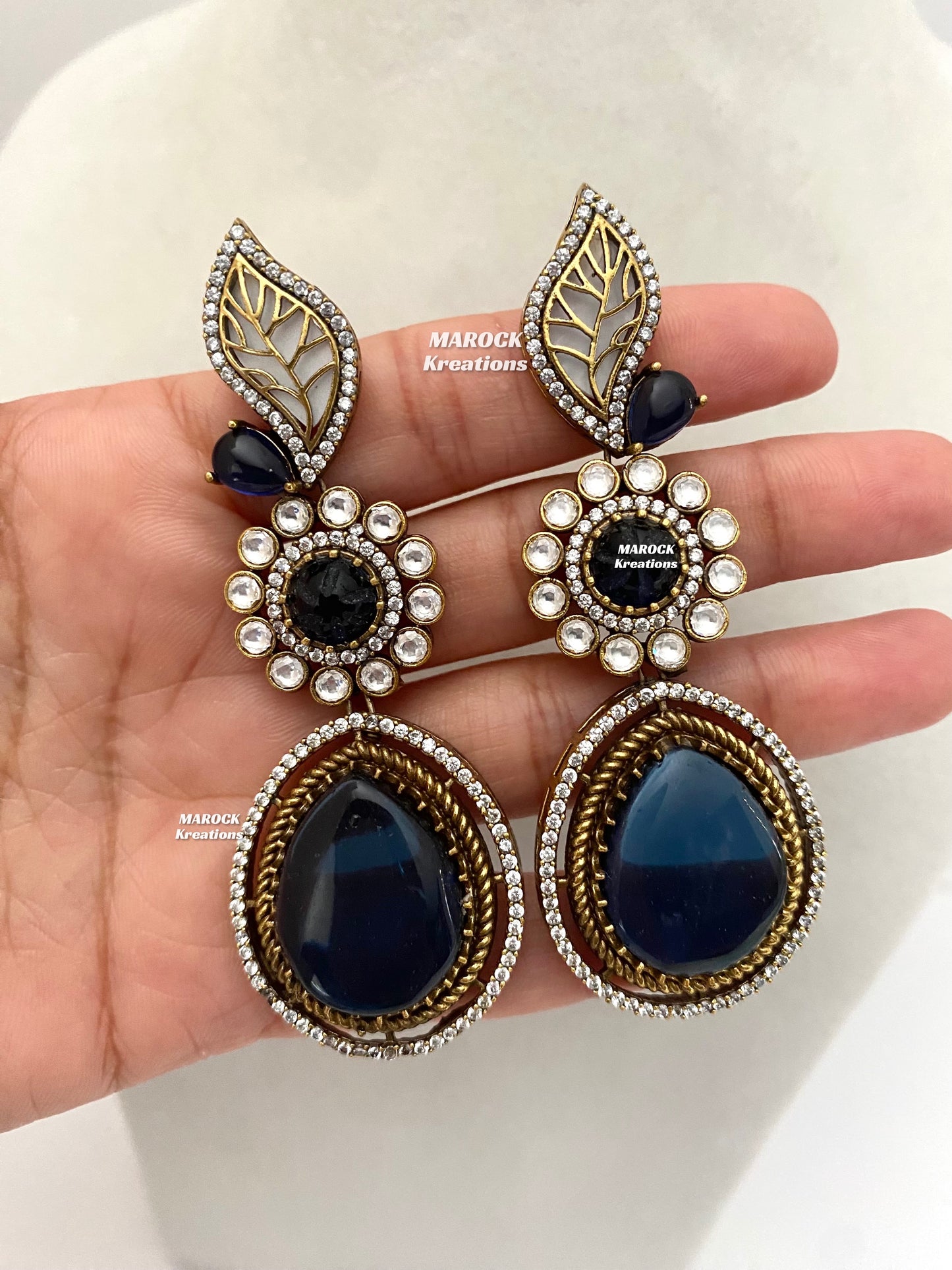 Angela Sabyasachi inspired Premium Quality Moissanite Kundan Necklace set