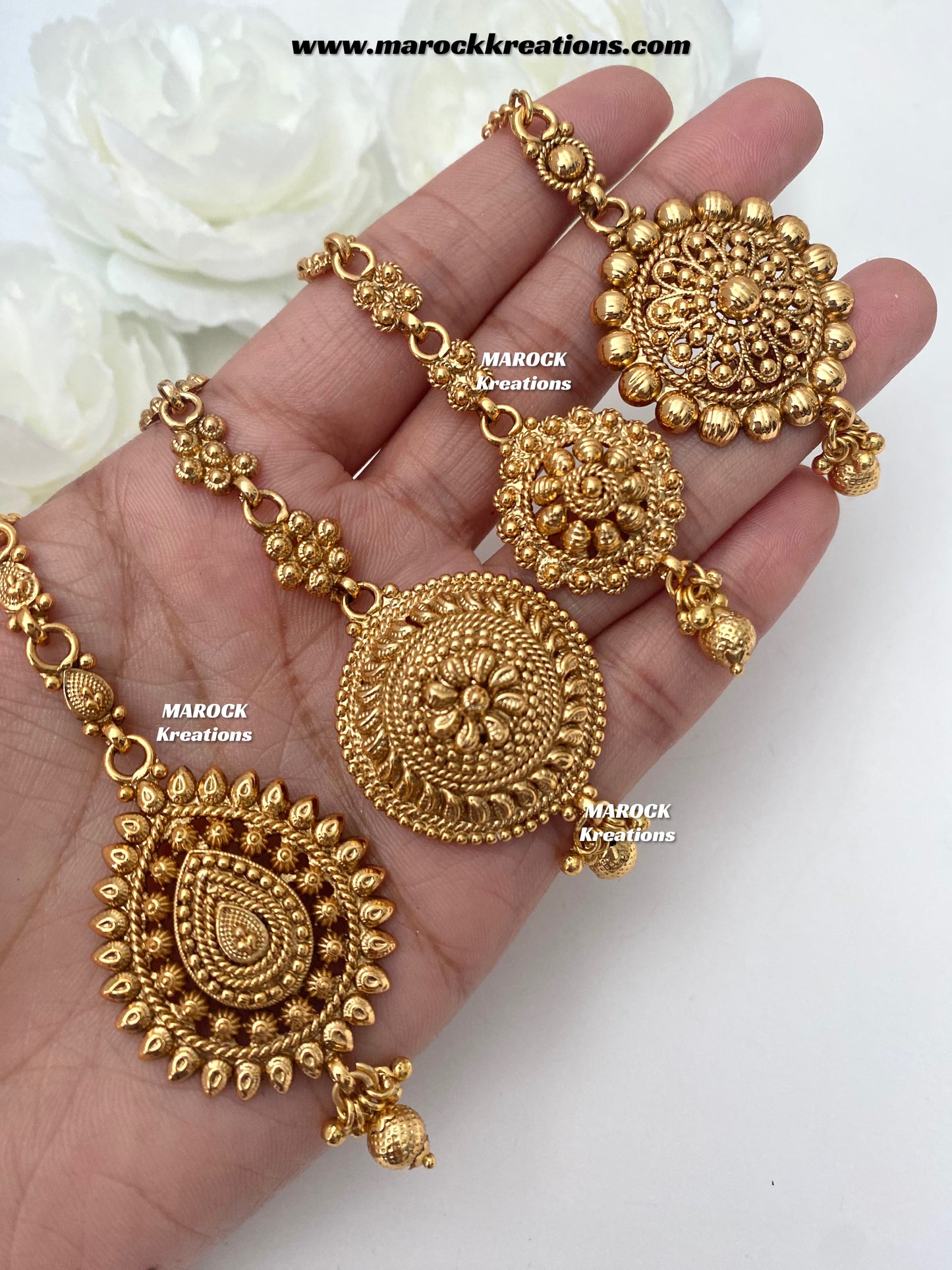 Jessy Premium Quality Gold Plated Tikka