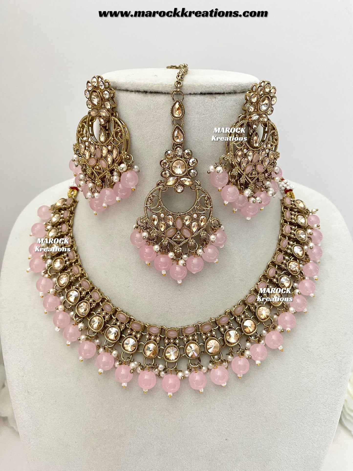 Shefa Polki Necklace set