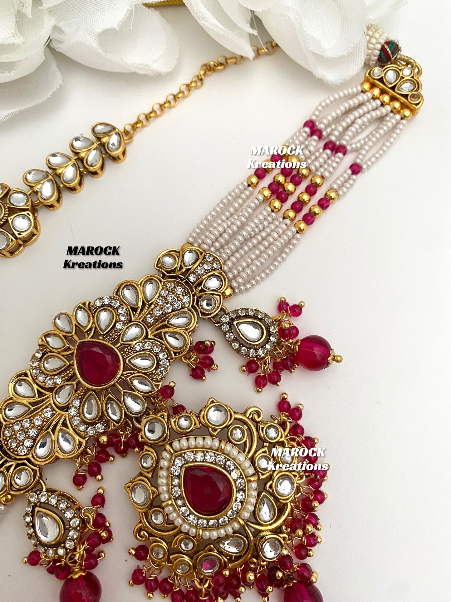 Mahima Premium Quality Kundan Choker set