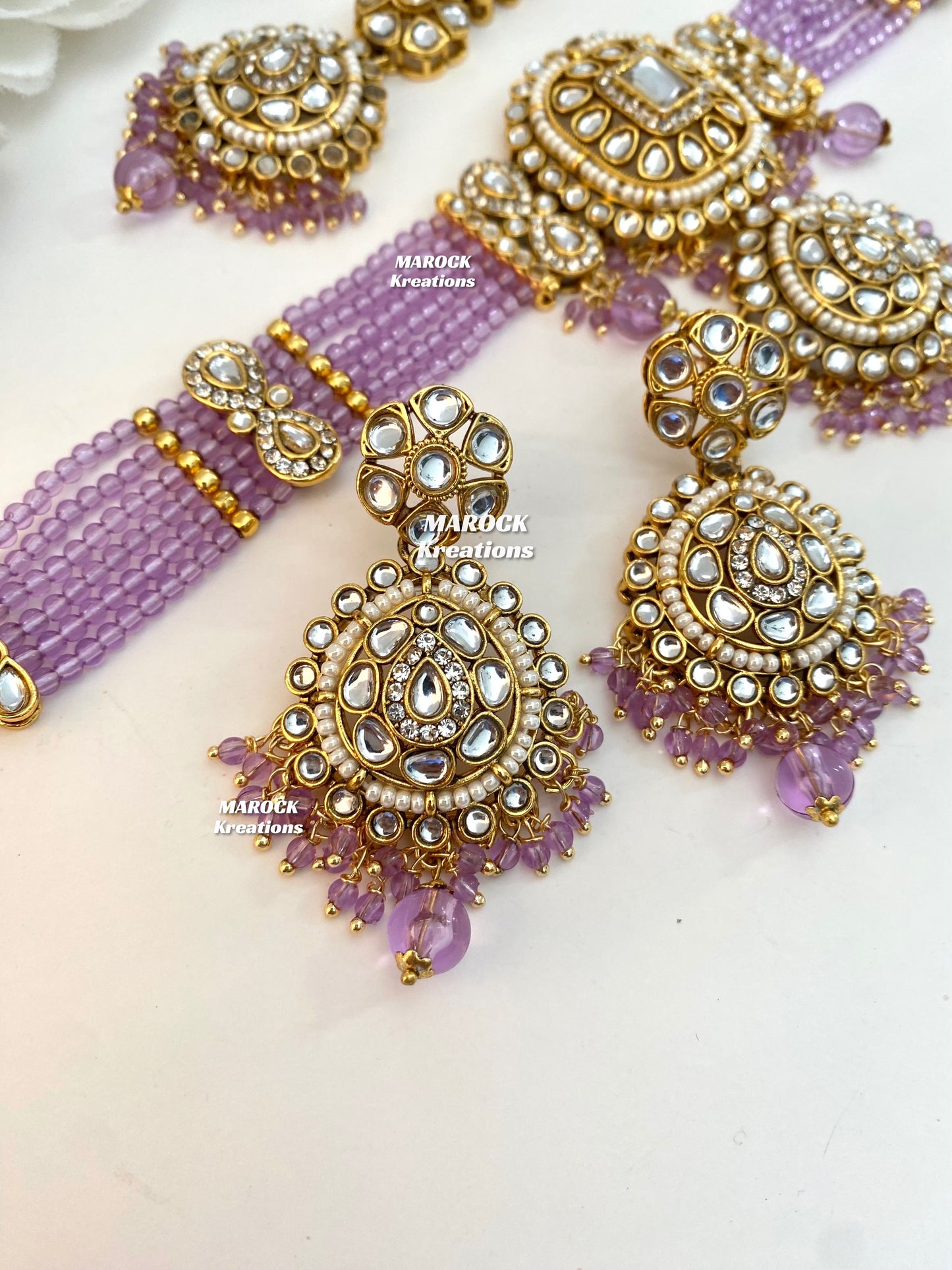 Simona Premium Quality Kundan Choker set