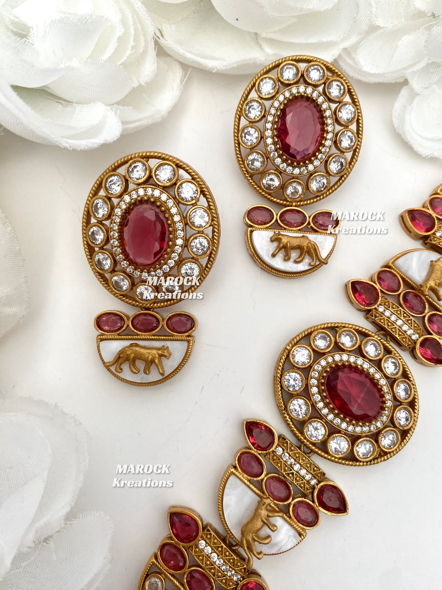 Marina Sabyasachi inspired Kundan Statement choker set