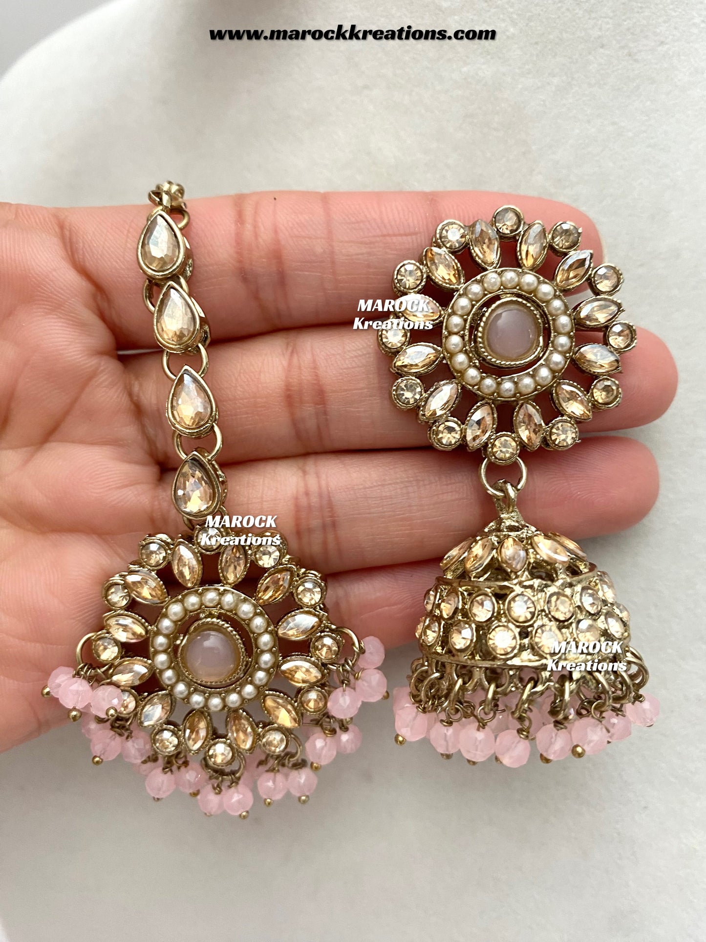 Sameera Polki Necklace set