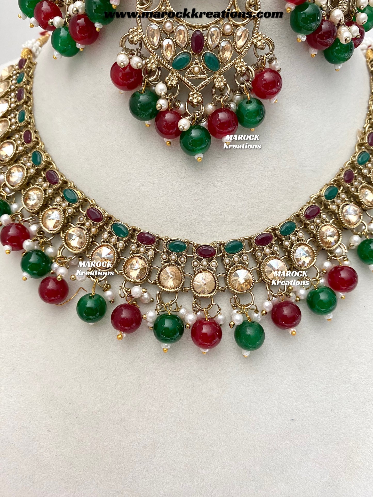 Shefa Polki Necklace set