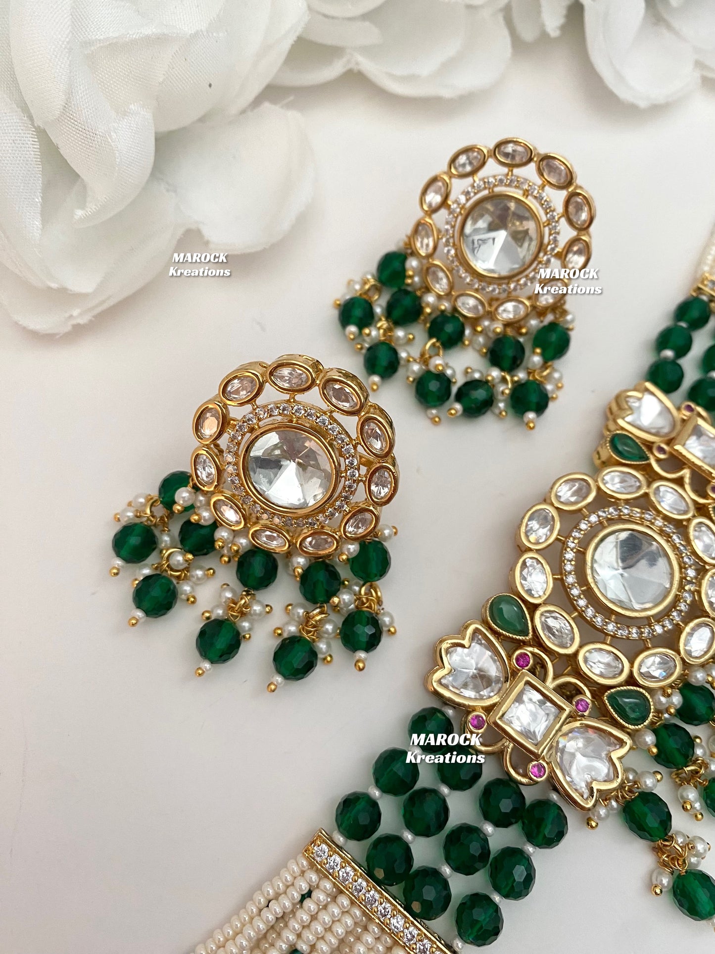 Bhawi Premium Quality Tyani inspired Kundan Choker set